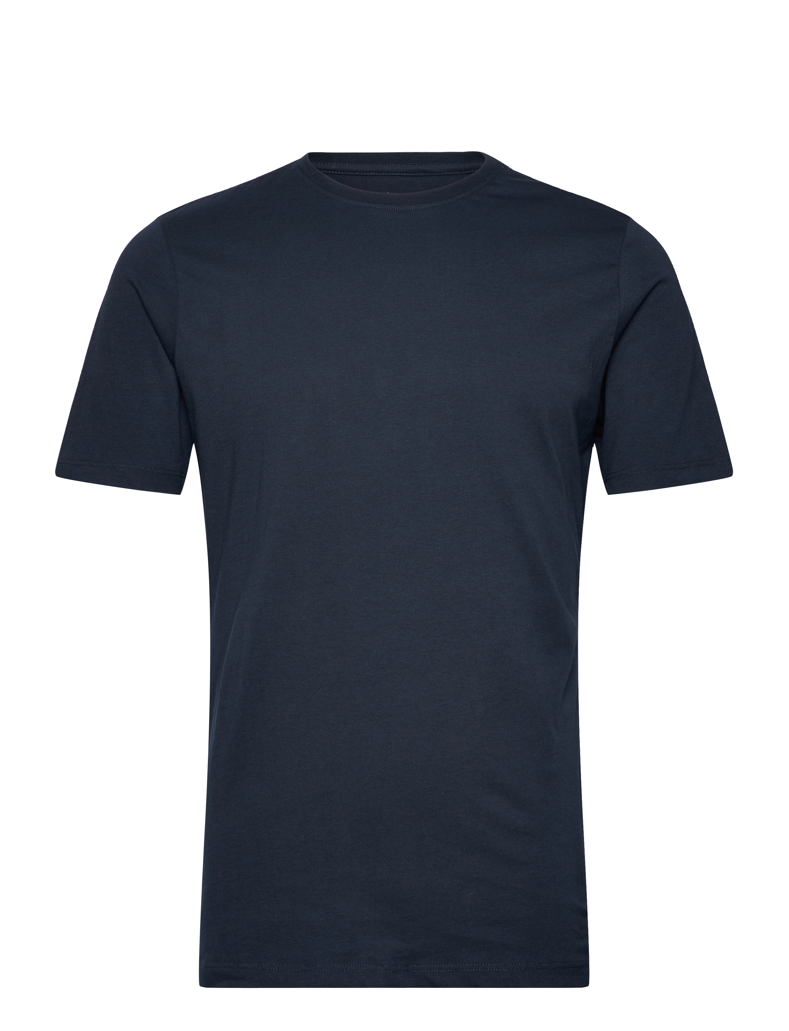 Knowledge Cotton Apparel Basic T-Shirt, XXL, T-shirts, Marineblau - Short-sleeved, Männerswear