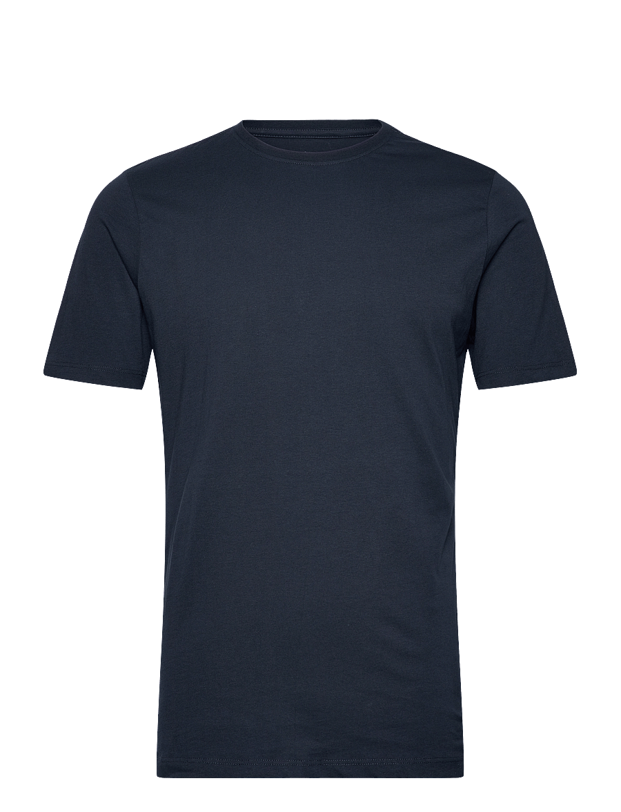 Knowledge Cotton Apparel - Basic core t-shirt - kurzärmelig - total eclipse - 0
