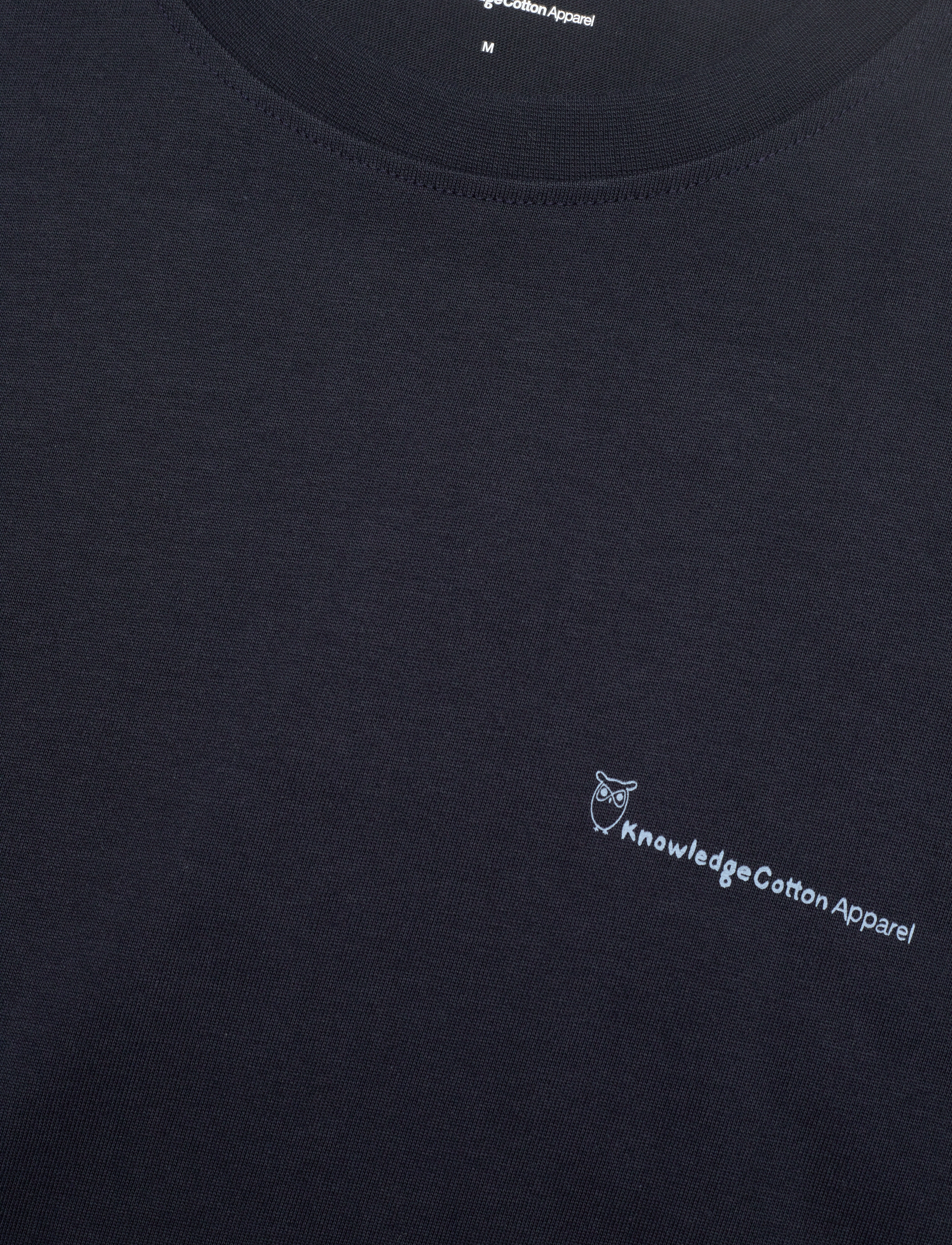 Knowledge Cotton Apparel - Regular fit chill camp back print t - night sky - 2
