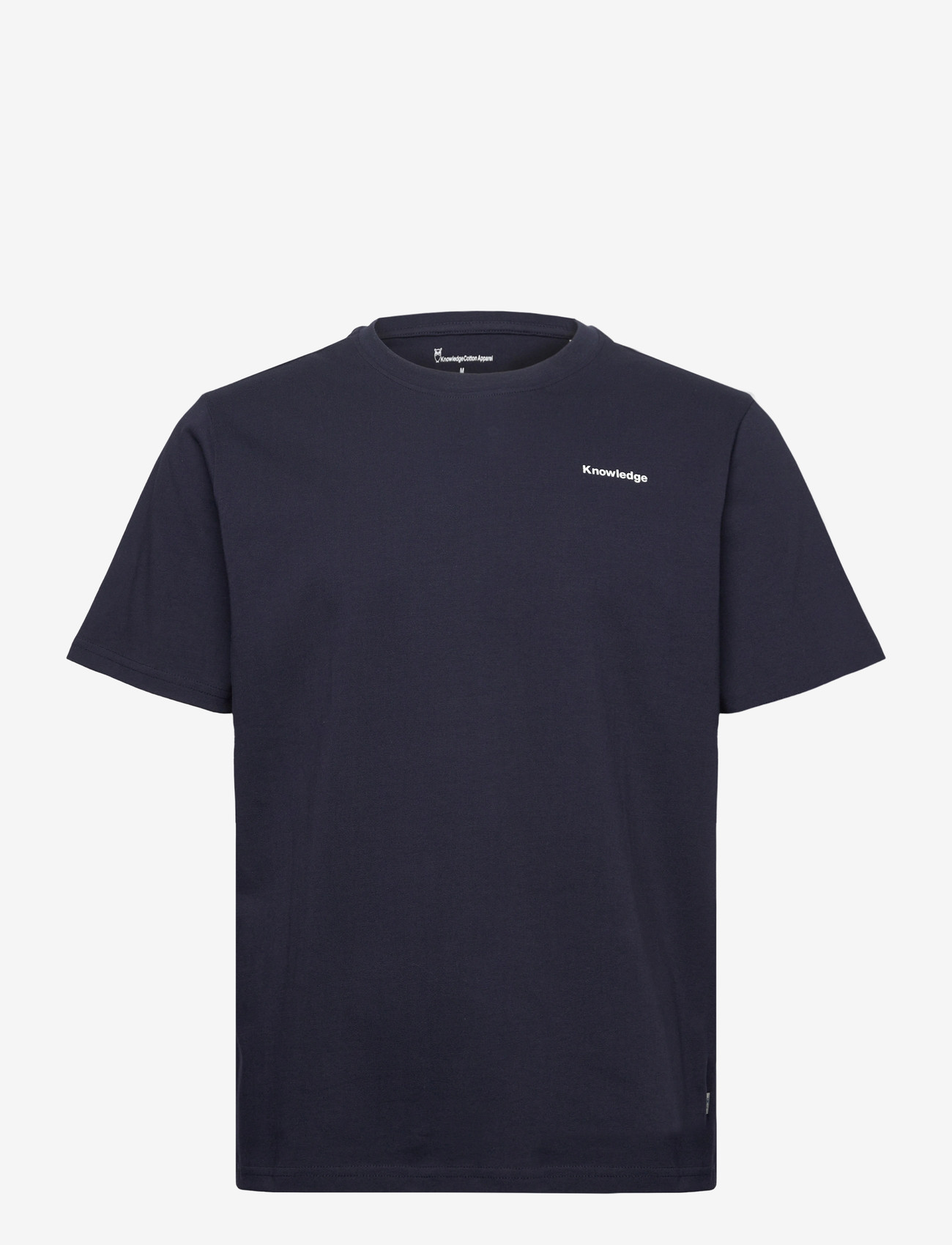 Knowledge Cotton Apparel - Regenerative Organic Cotton Back Pr - short-sleeved t-shirts - night sky - 0