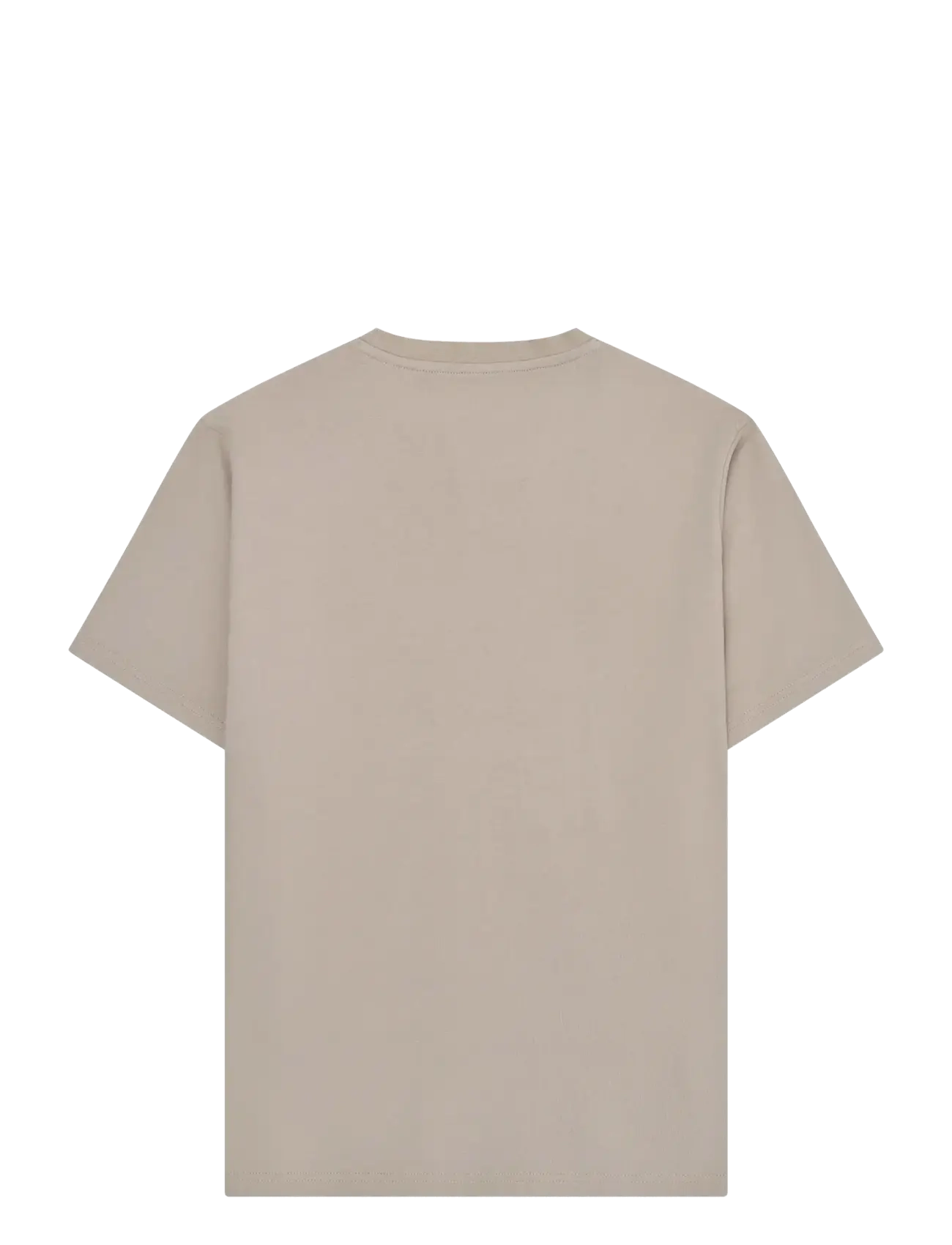 Knowledge Cotton Apparel - Chest print t-shirt - kurzärmelig - light feather gray - 1