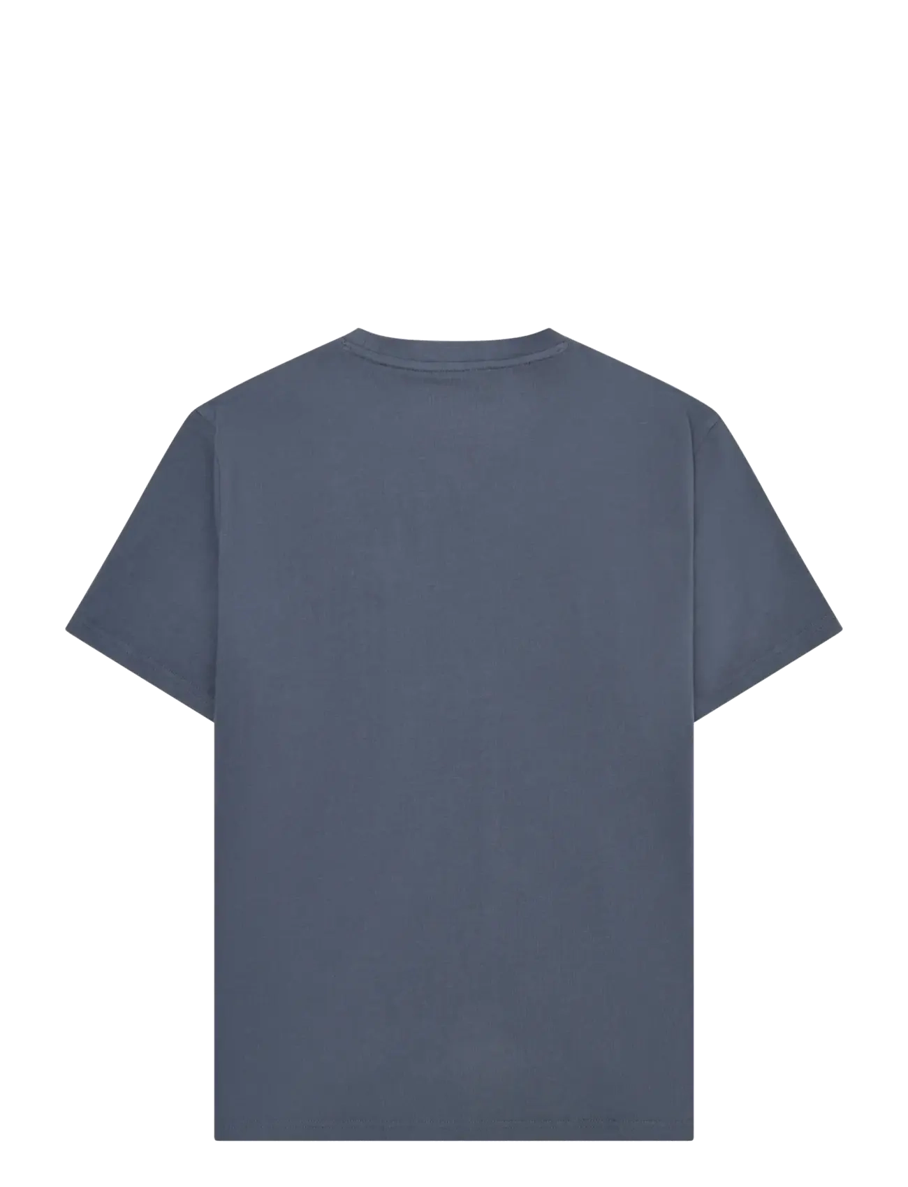 Knowledge Cotton Apparel - Chest print t-shirt - kurzärmelig - vintage indigo - 1