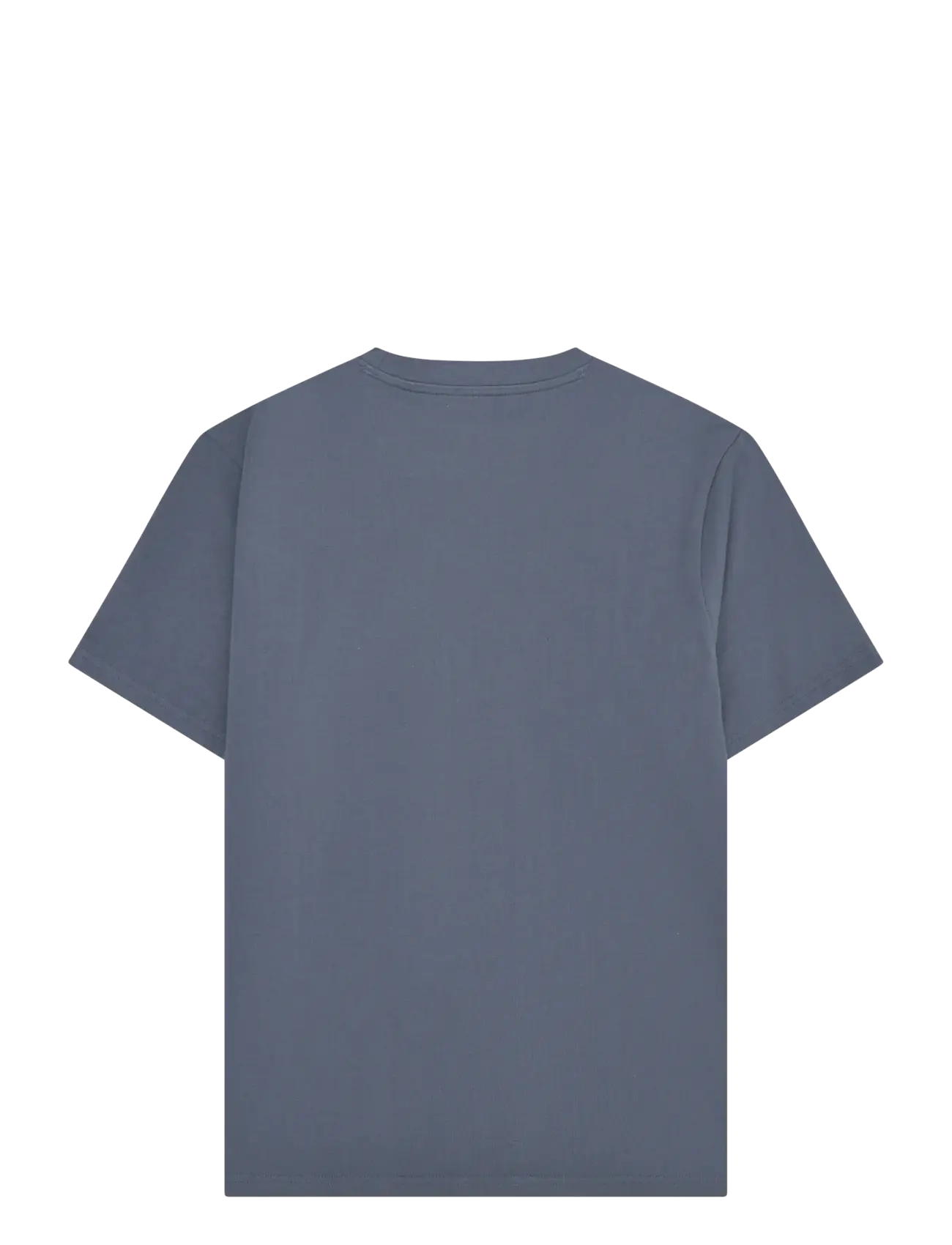 Knowledge Cotton Apparel - Chest print t-shirt - kurzärmelig - vintage indigo - 1