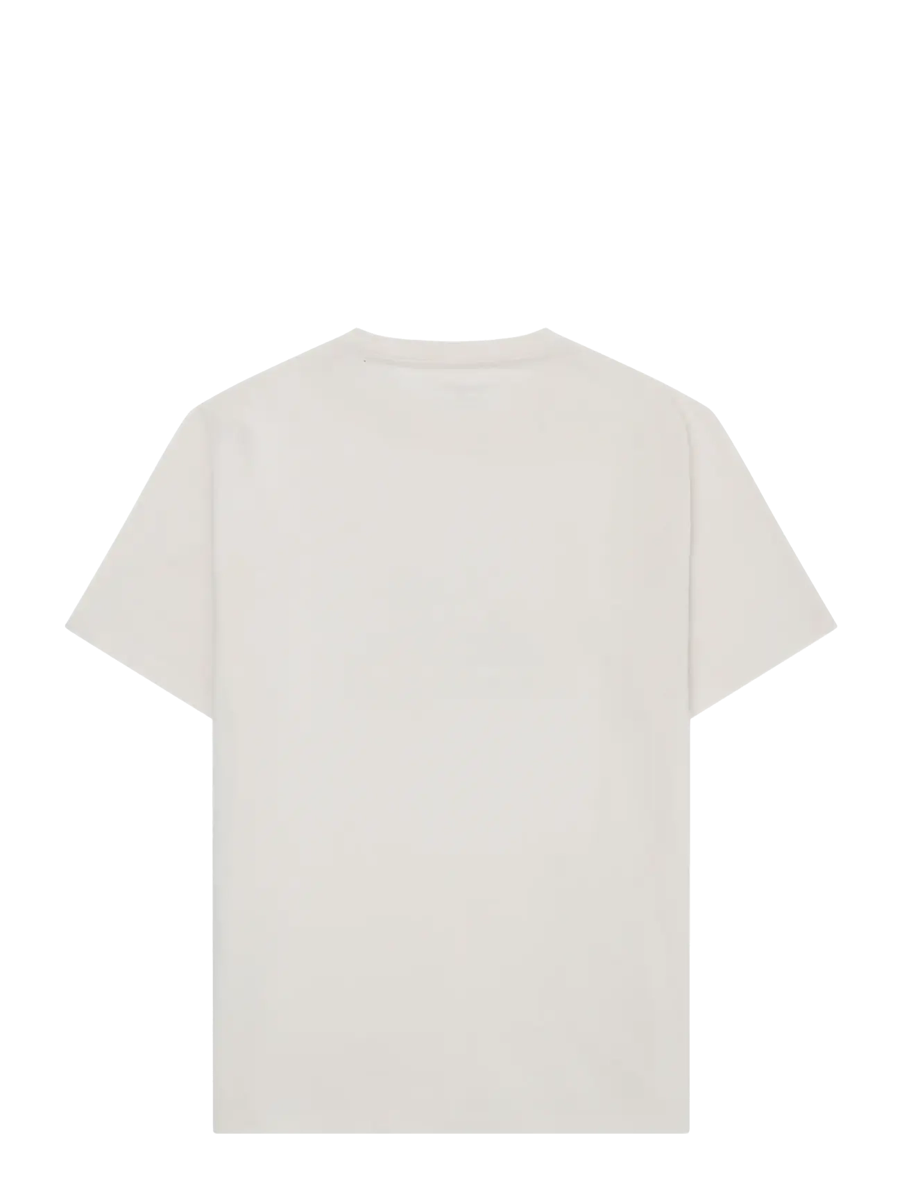 Knowledge Cotton Apparel - Front print t-shirt - kurzärmelig - egret - 1
