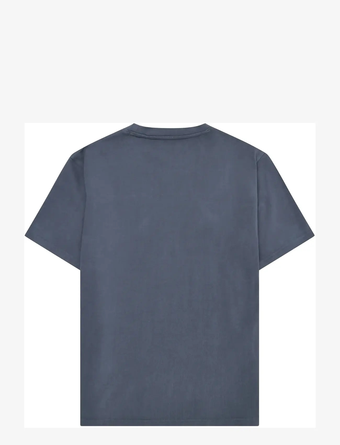 Knowledge Cotton Apparel - Front print t-shirt - kortærmede t-shirts - vintage indigo - 2
