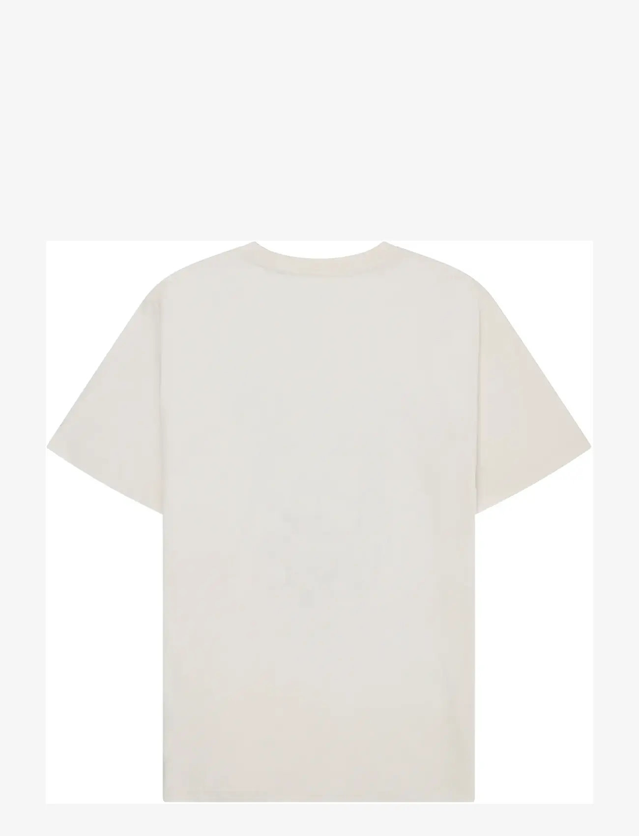 Knowledge Cotton Apparel - Front print t-shirt - kurzärmelig - egret - 1