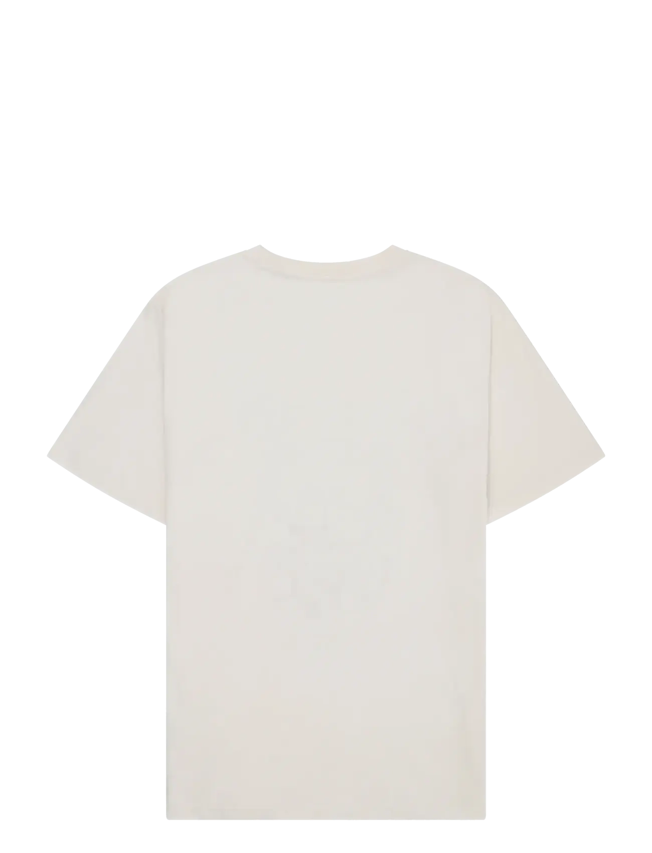Knowledge Cotton Apparel - Front print t-shirt - kortärmade t-shirts - egret - 1