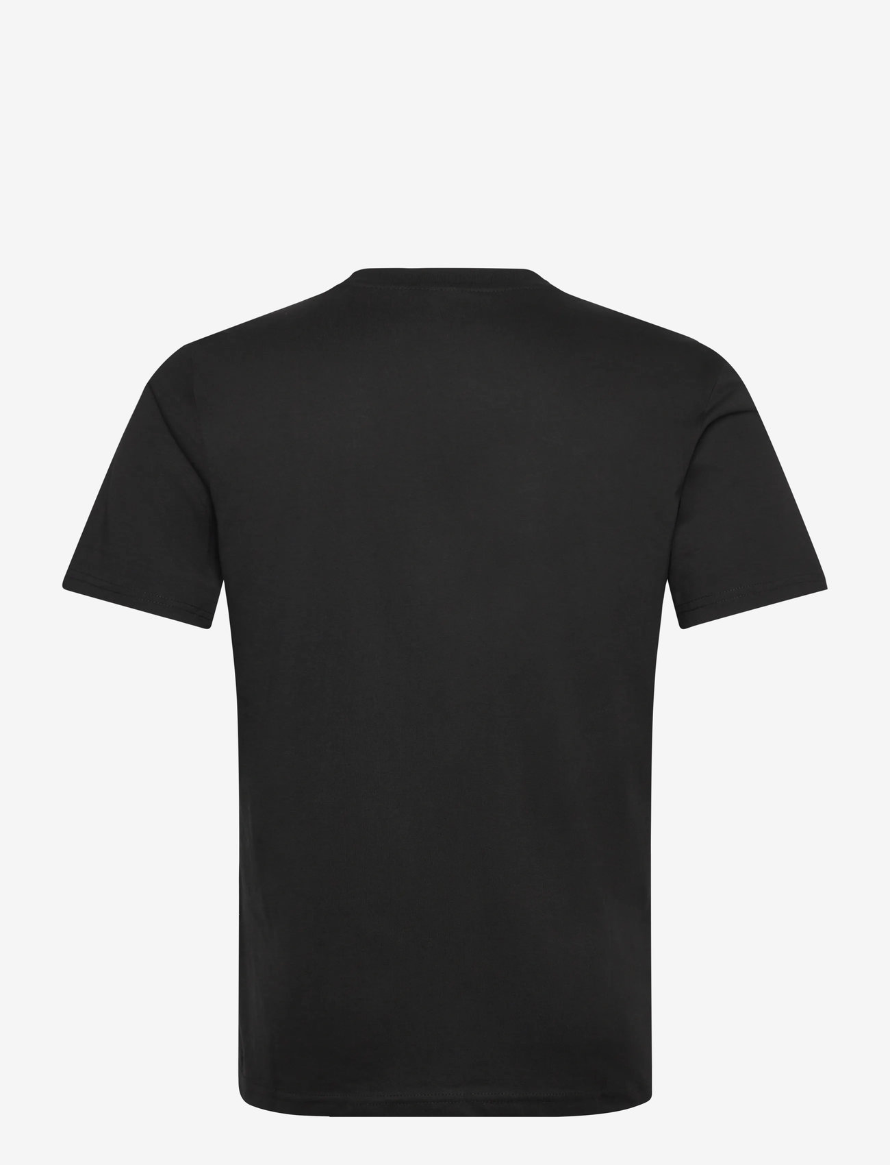 Knowledge Cotton Apparel - ALDER owl chest print tee - GOTS/Ve - kortærmede t-shirts - black jet - 1