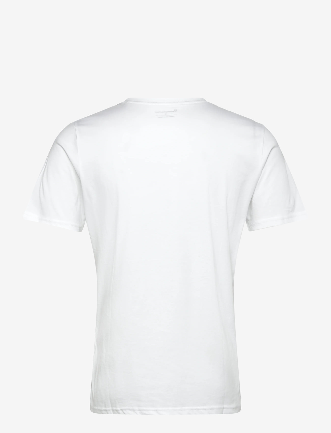 Knowledge Cotton Apparel - ALDER owl chest print tee - GOTS/Ve - kurzärmelig - bright white - 1