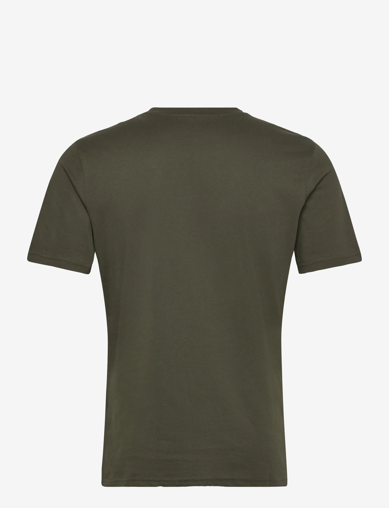 Knowledge Cotton Apparel - Big owl print tee - GOTS/Vegan - kurzärmelig - forrest night - 1