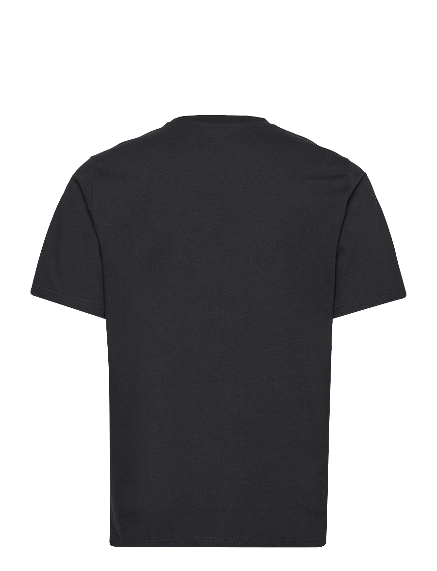 Knowledge Cotton Apparel - Badge core t-shirt - t-shirts à manches courtes - black jet - 1