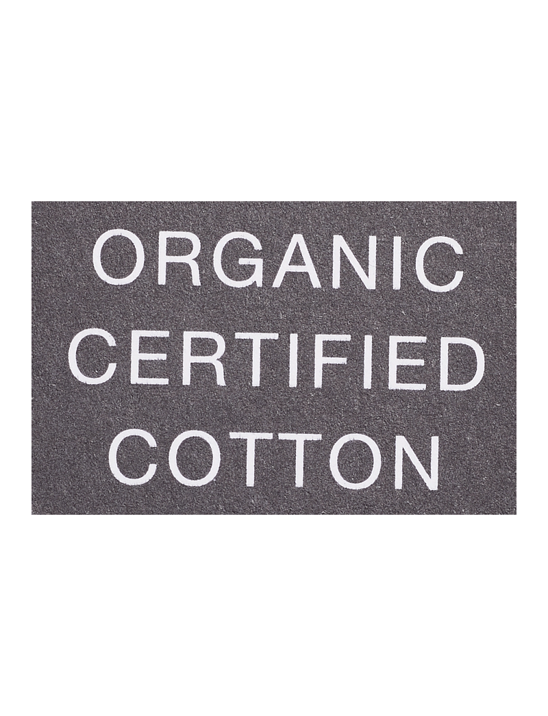 Knowledge Cotton Apparel - LOKE badge tee - Regenerative Organ - kortærmede t-shirts - black jet - 2