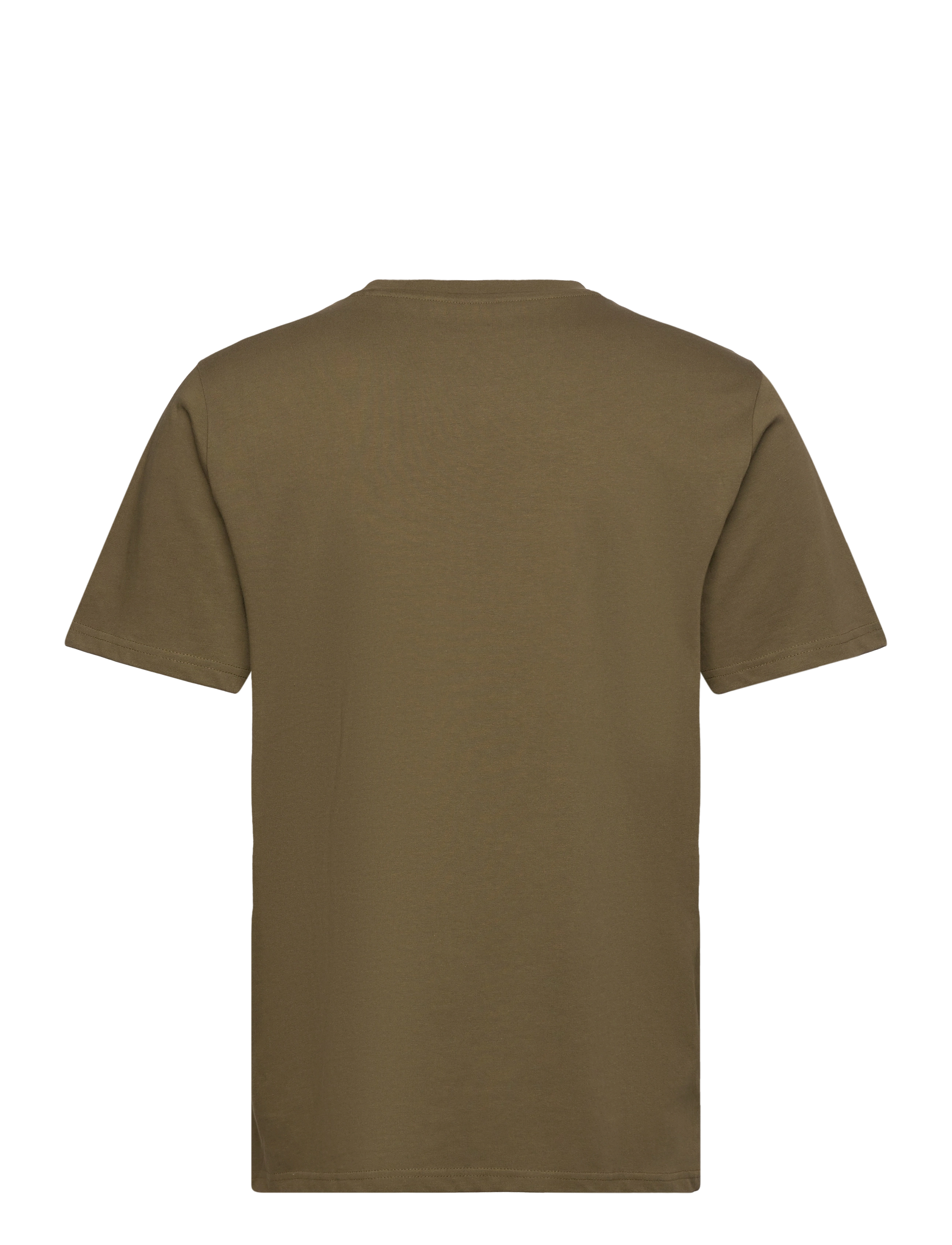 Knowledge Cotton Apparel - Badge t-shirt - dark olive - 1