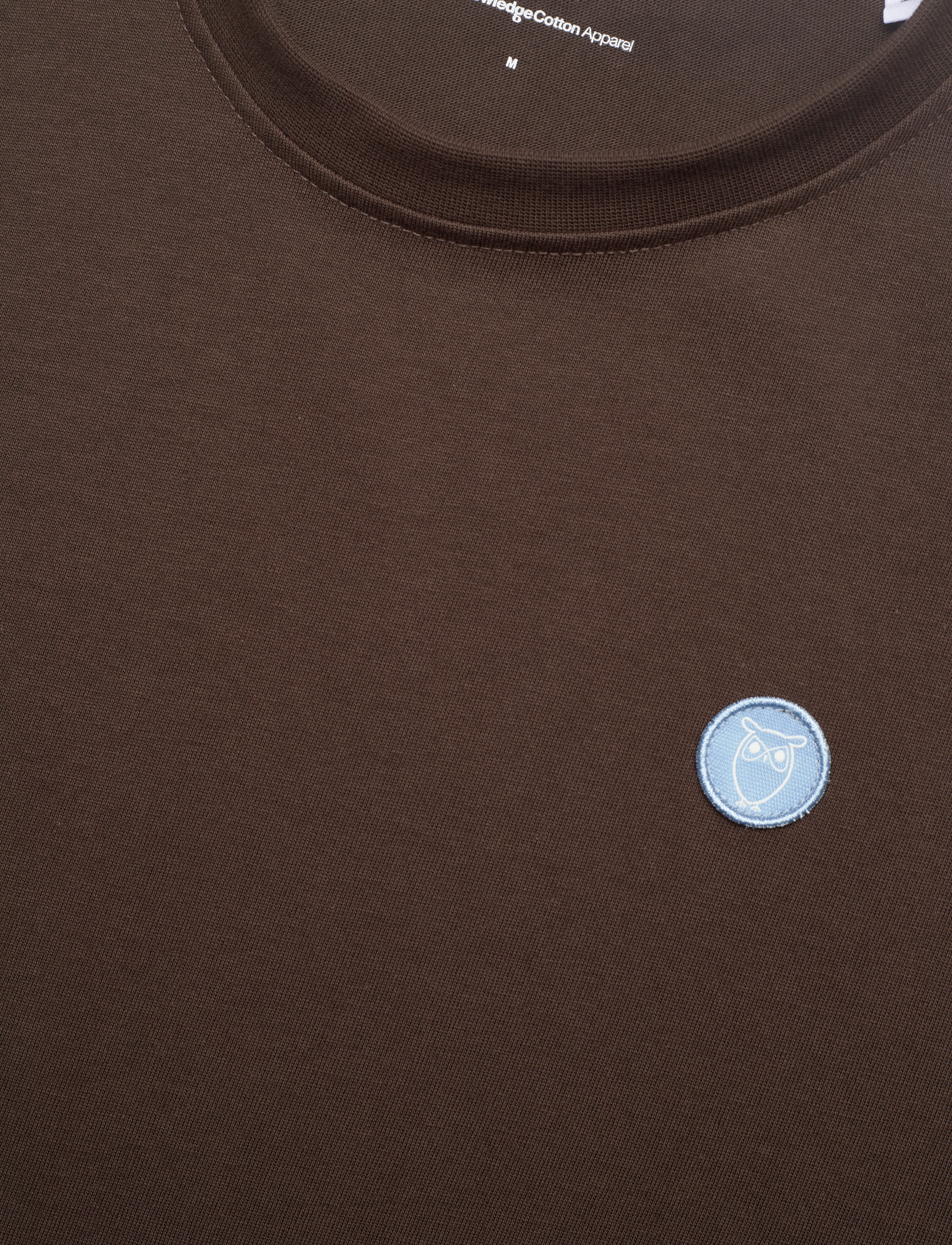 Knowledge Cotton Apparel - Badge t-shirt - demitasse (brown) - 2