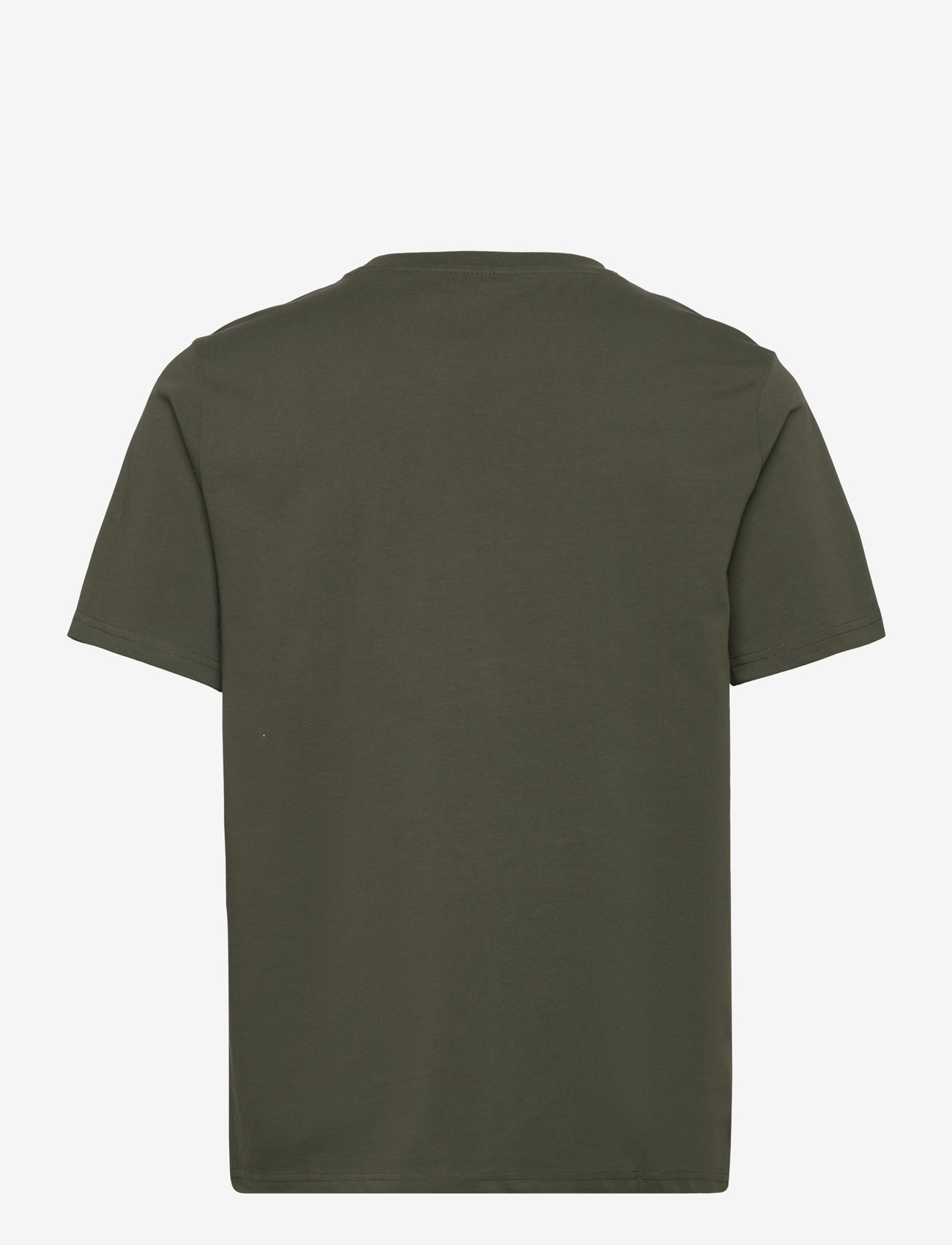 Knowledge Cotton Apparel - Badge t-shirt - t-shirts - forrest night - 1