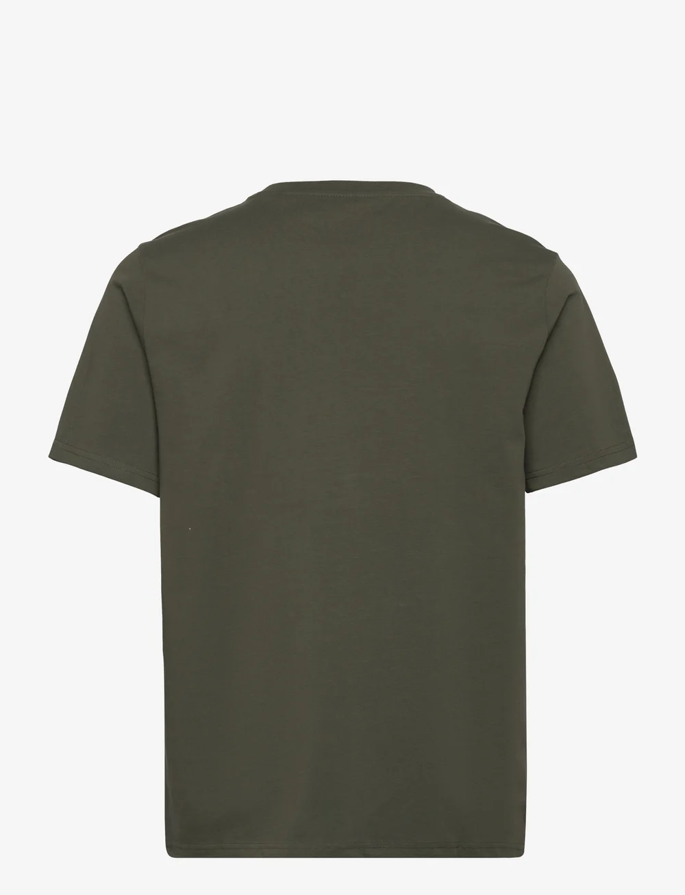 Knowledge Cotton Apparel - LOKE badge tee - Regenerative Organ - kortærmede t-shirts - forrest night - 1