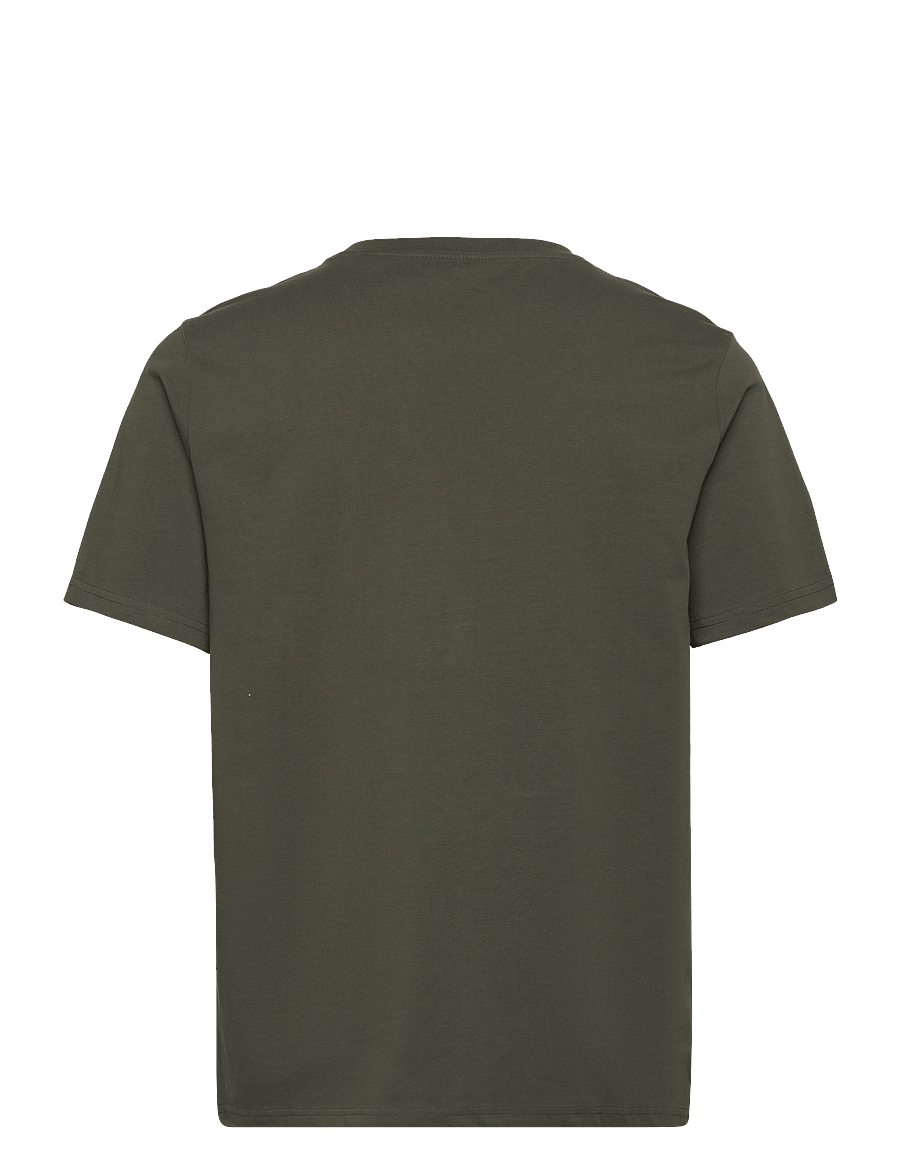 Knowledge Cotton Apparel - Badge core t-shirt - kurzärmelig - forrest night - 1