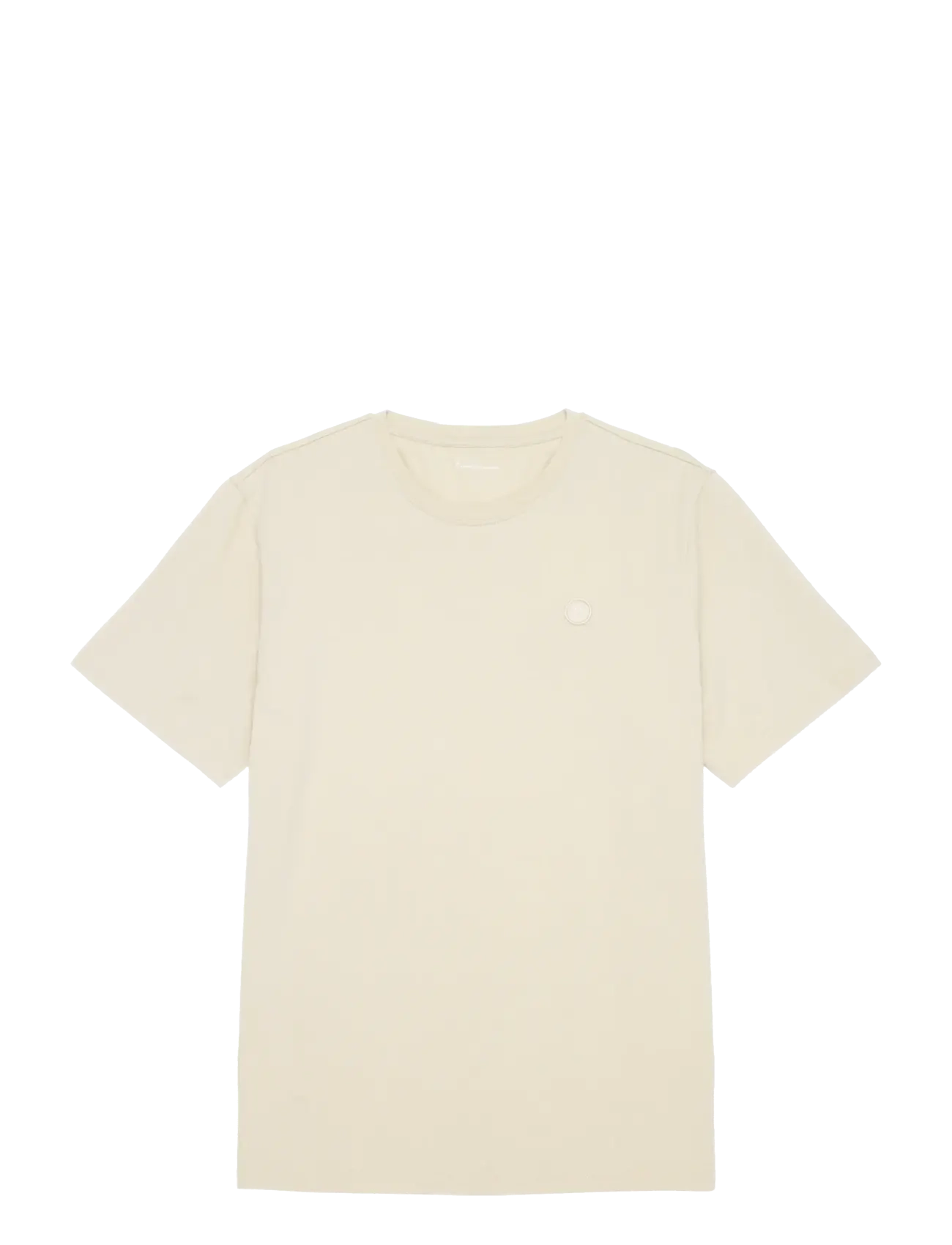 Knowledge Cotton Apparel - Badge t-shirt - lühikeste varrukatega t-särgid - light feather gray - 1