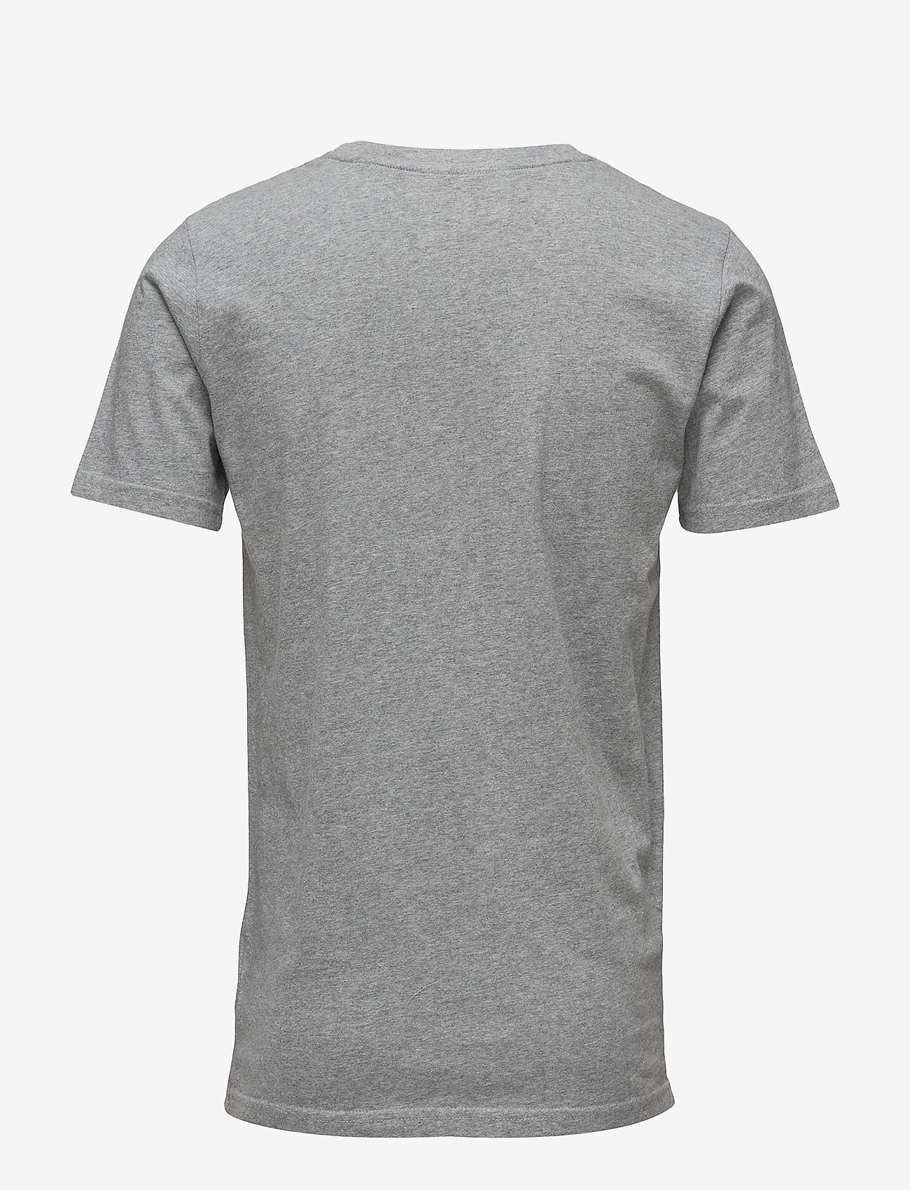 Knowledge Cotton Apparel - ALDER big owl tee - GOTS/Vegan - grey melange - 1