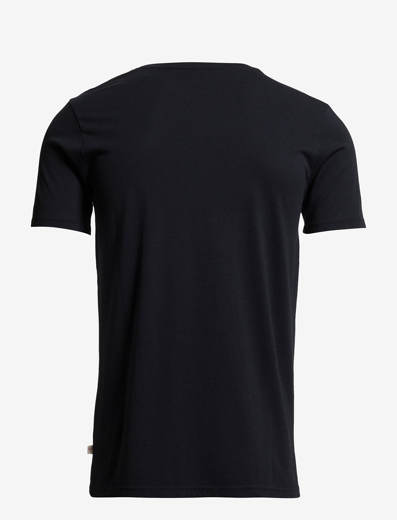Knowledge Cotton Apparel - ALDER big owl tee - GOTS/Vegan - total eclipse - 1