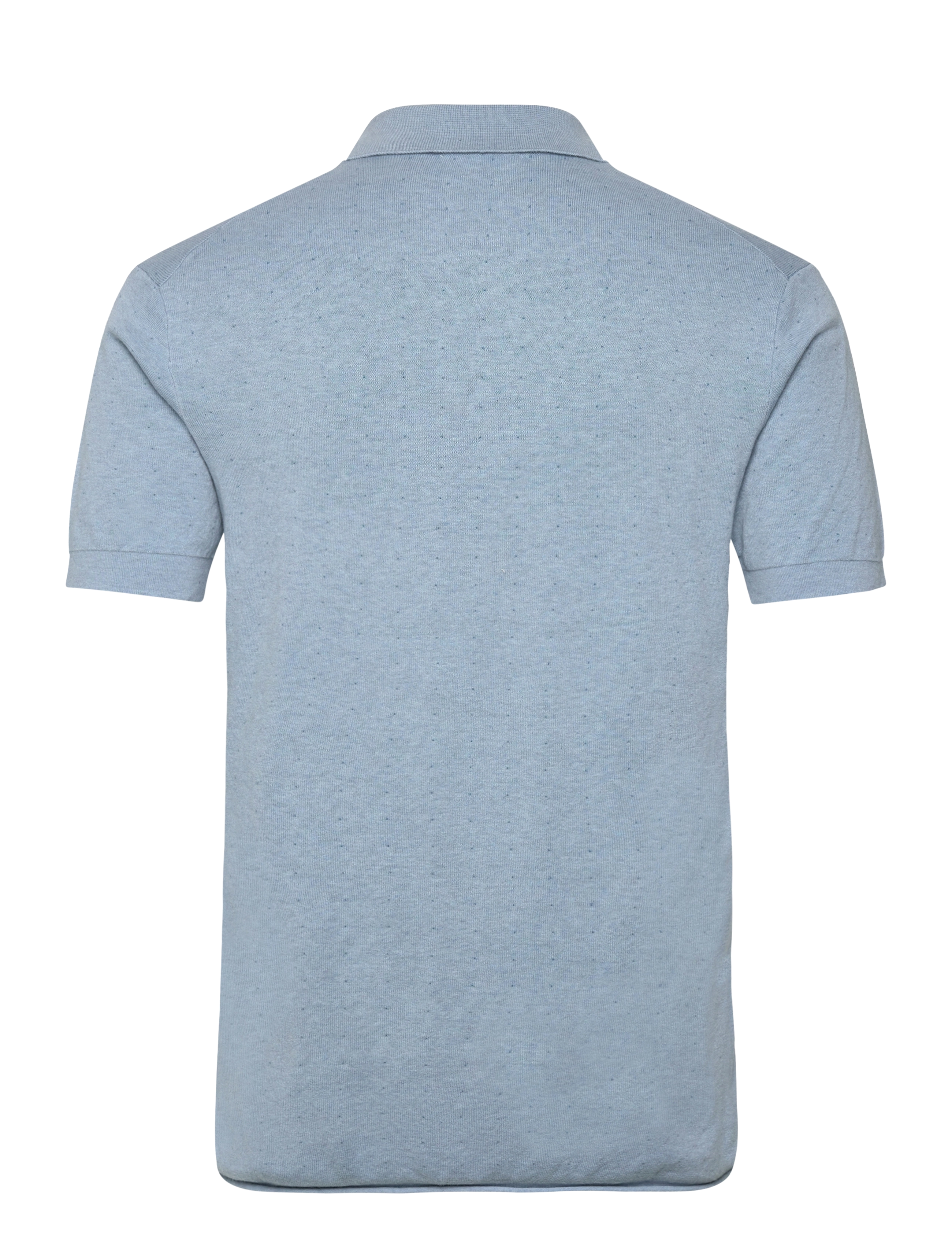 Knowledge Cotton Apparel - Regular double layer knitted short - dusk blue - 1