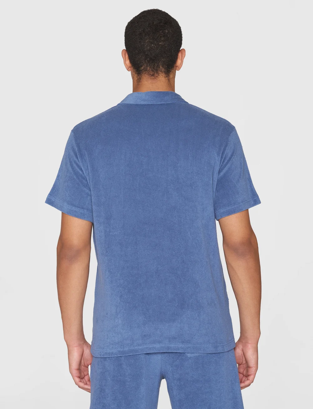 Loose terry polo GOTS Vegan
