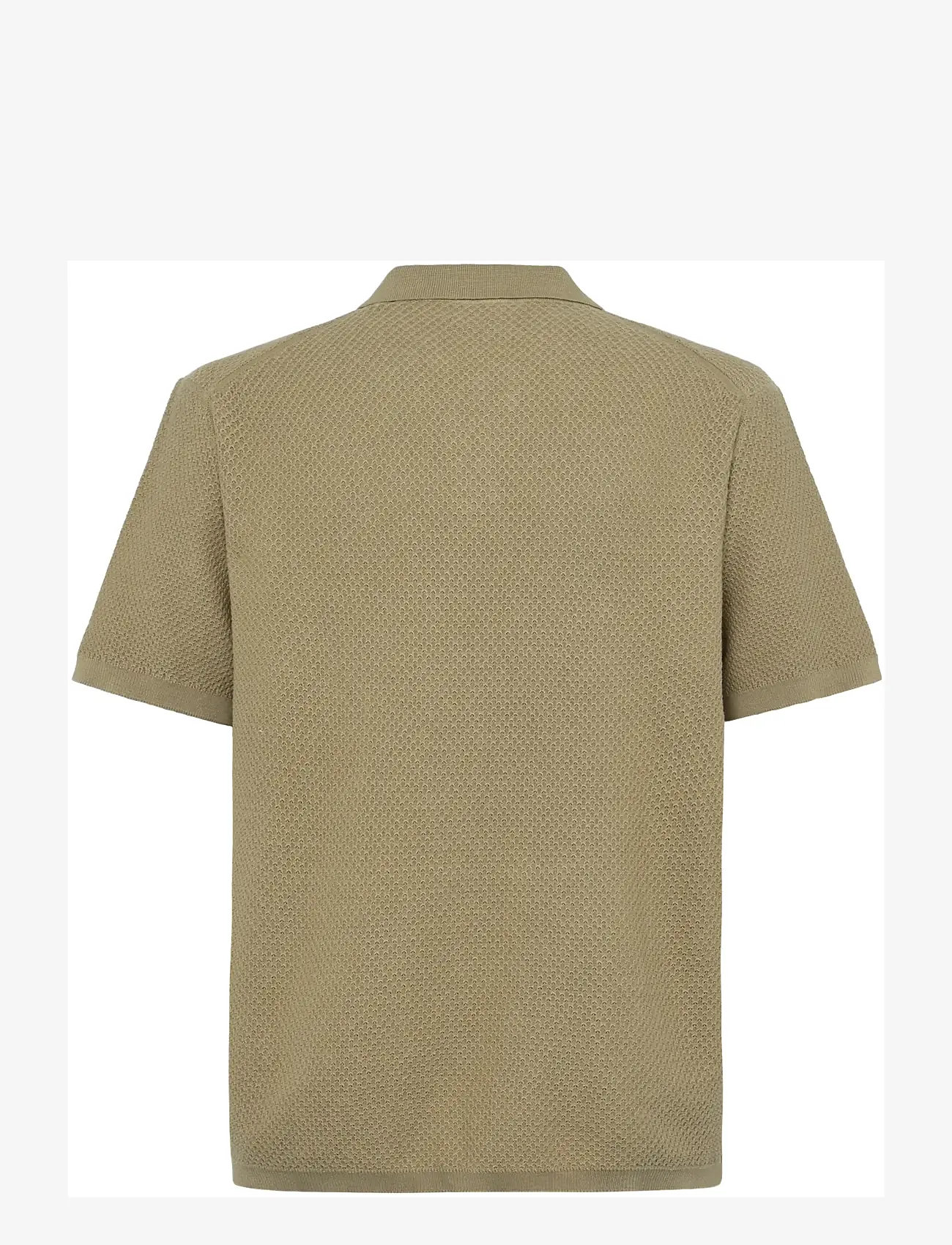 Knowledge Cotton Apparel - Knitted polo - kortærmede poloer - twill - 1