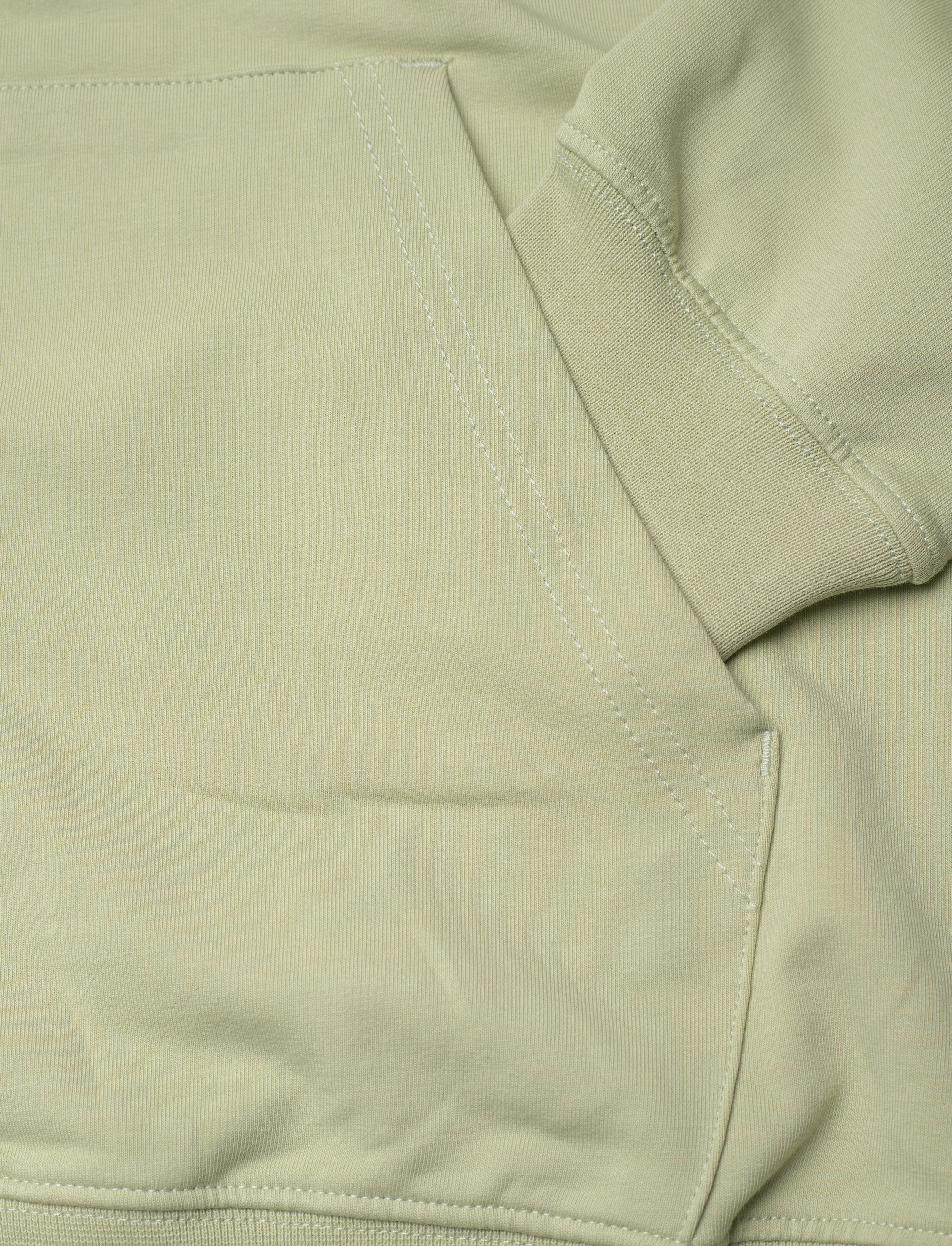 Knowledge Cotton Apparel - Zip hood kangaroo trademark sweat - - swamp - 3