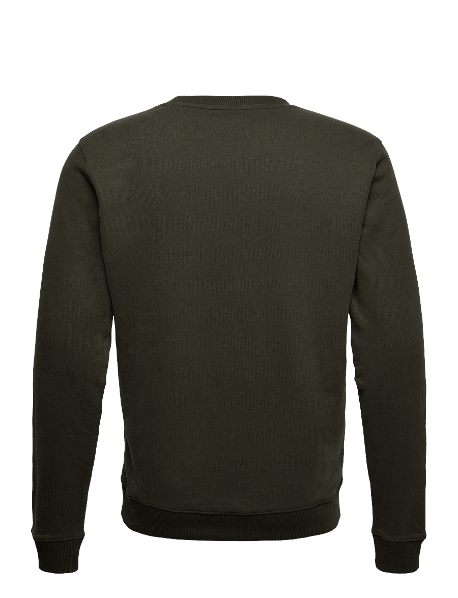 Knowledge Cotton Apparel - ELM small print owl sweat - GOTS/Ve - shop efter anledning - forrest night - 1
