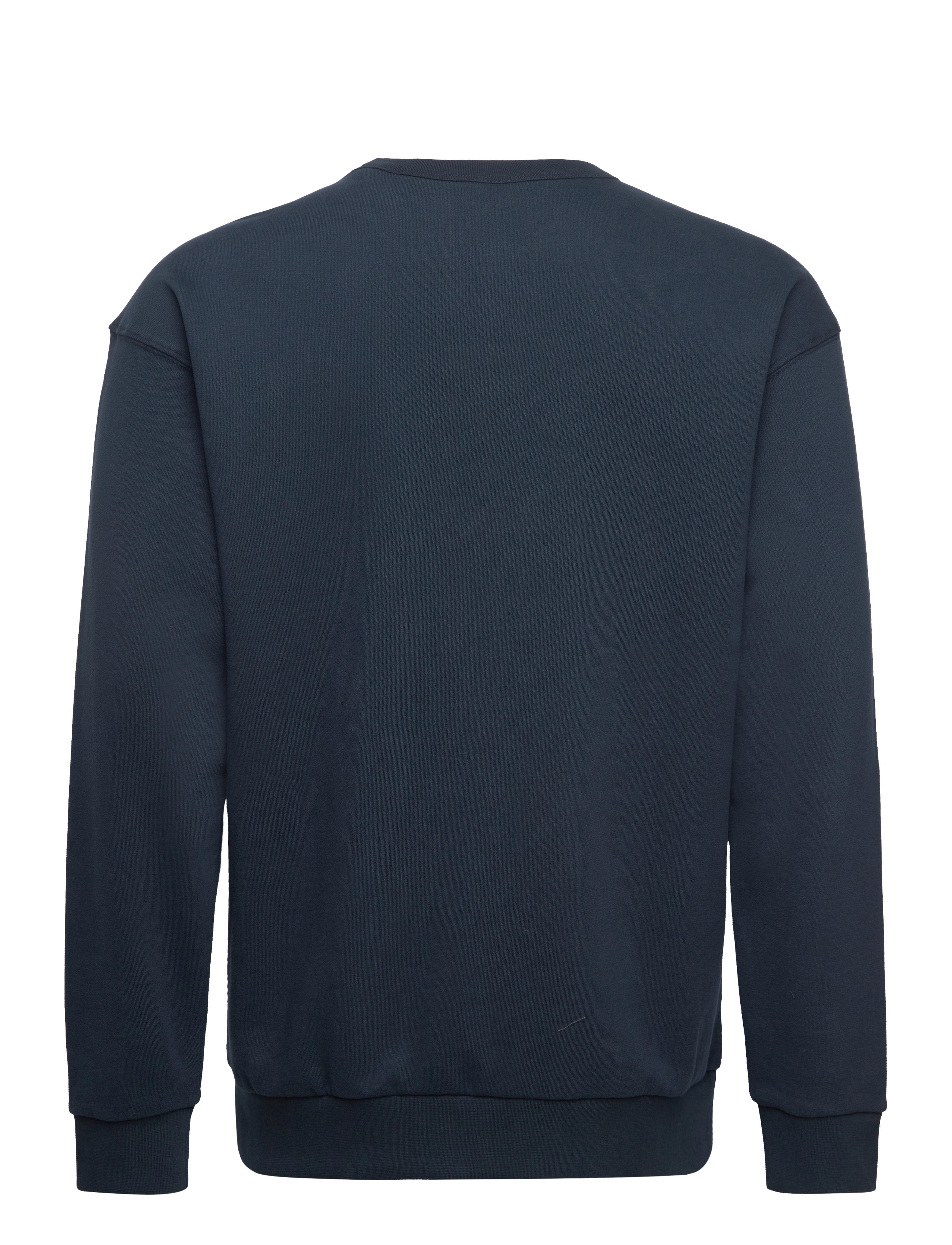 Knowledge Cotton Apparel - Loose fit sweat with owl print - GO - total eclipse - 1