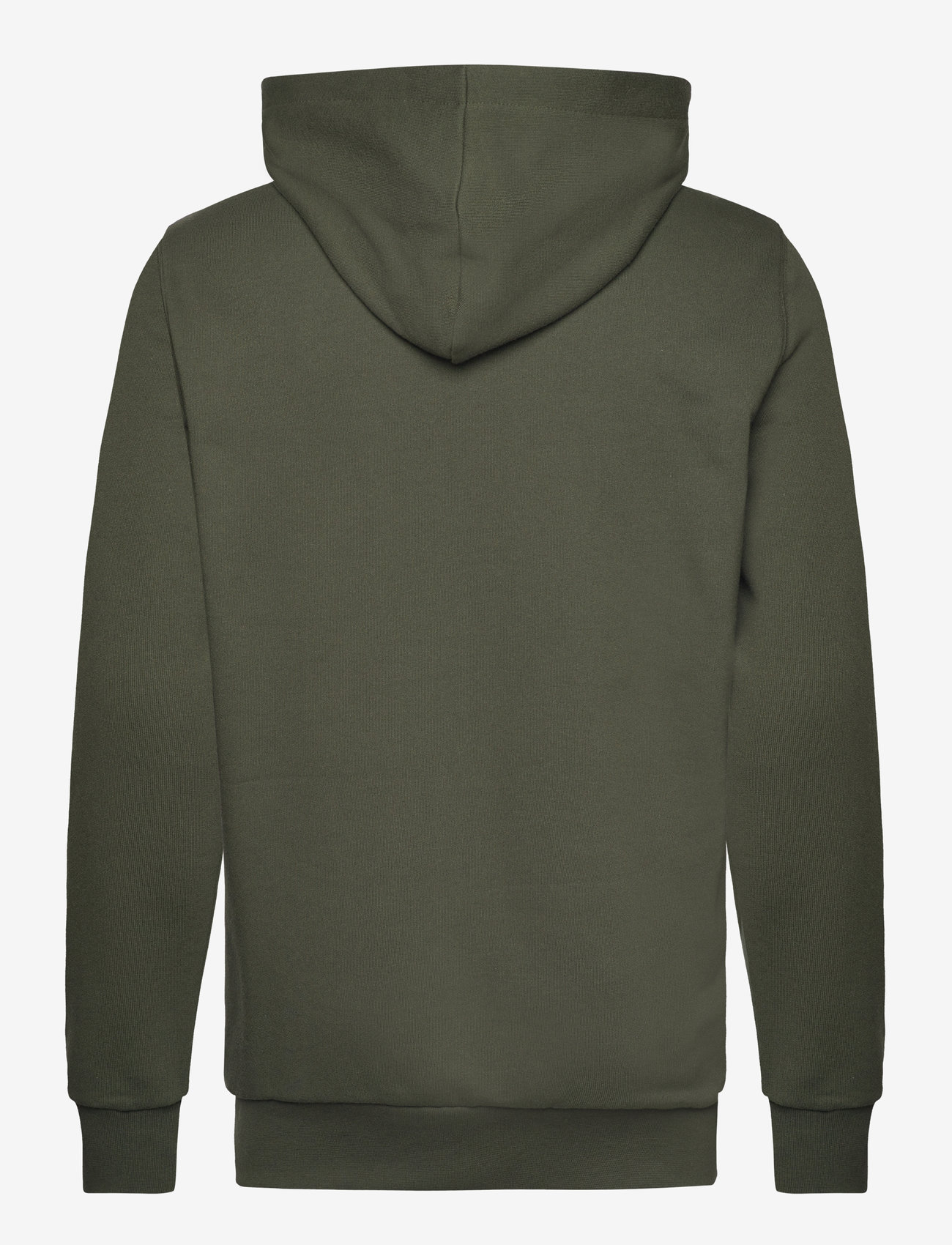 Knowledge Cotton Apparel - ARVID basic hood badge sweat - GOTS - hættetrøjer - forrest night - 2