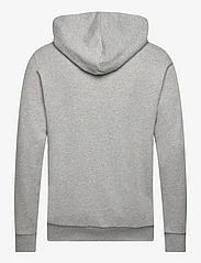 Knowledge Cotton Apparel - ARVID basic hood badge sweat - GOTS - hoodies - grey melange - 2