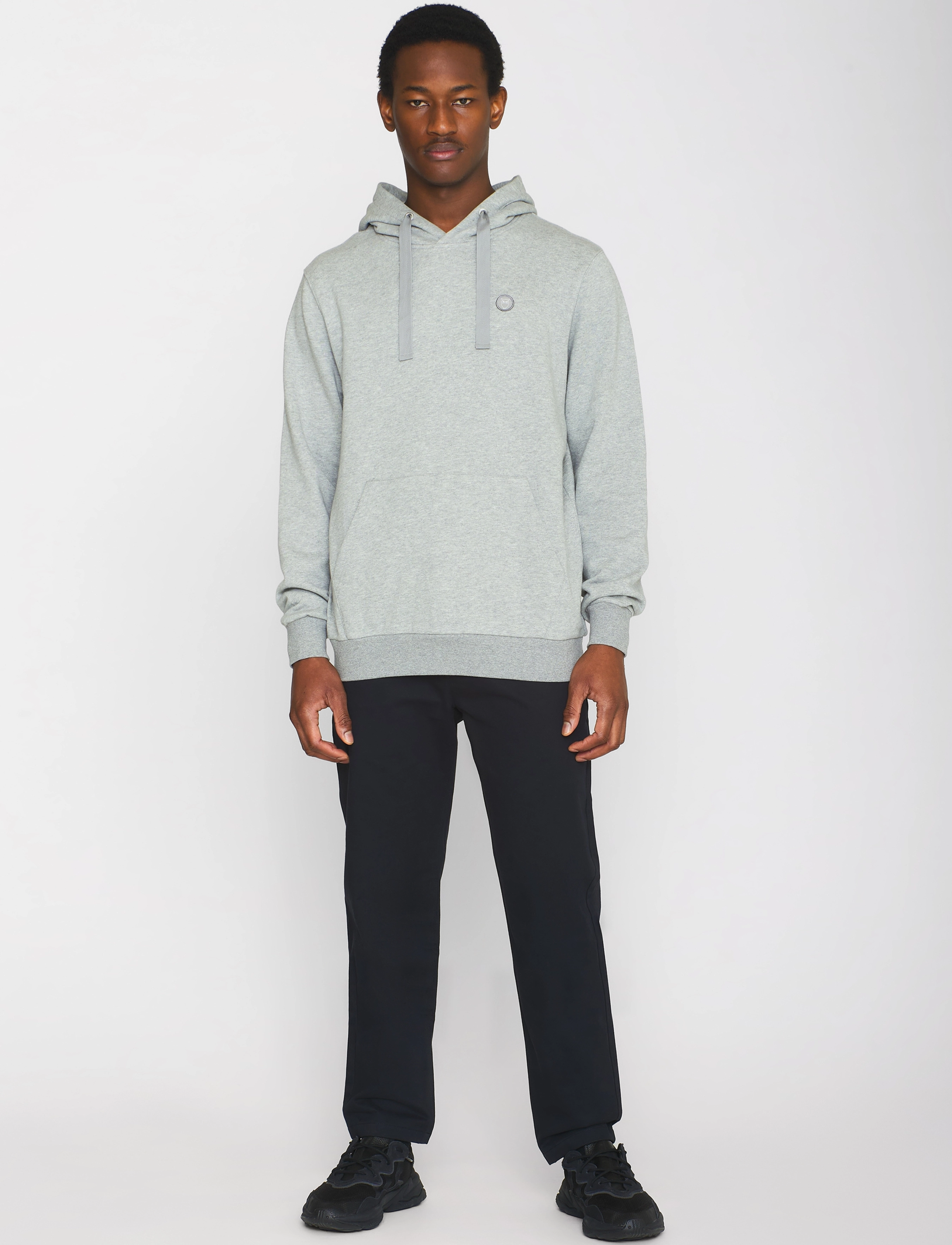 Arvid Basic Hood Badge Sweat Gots 3