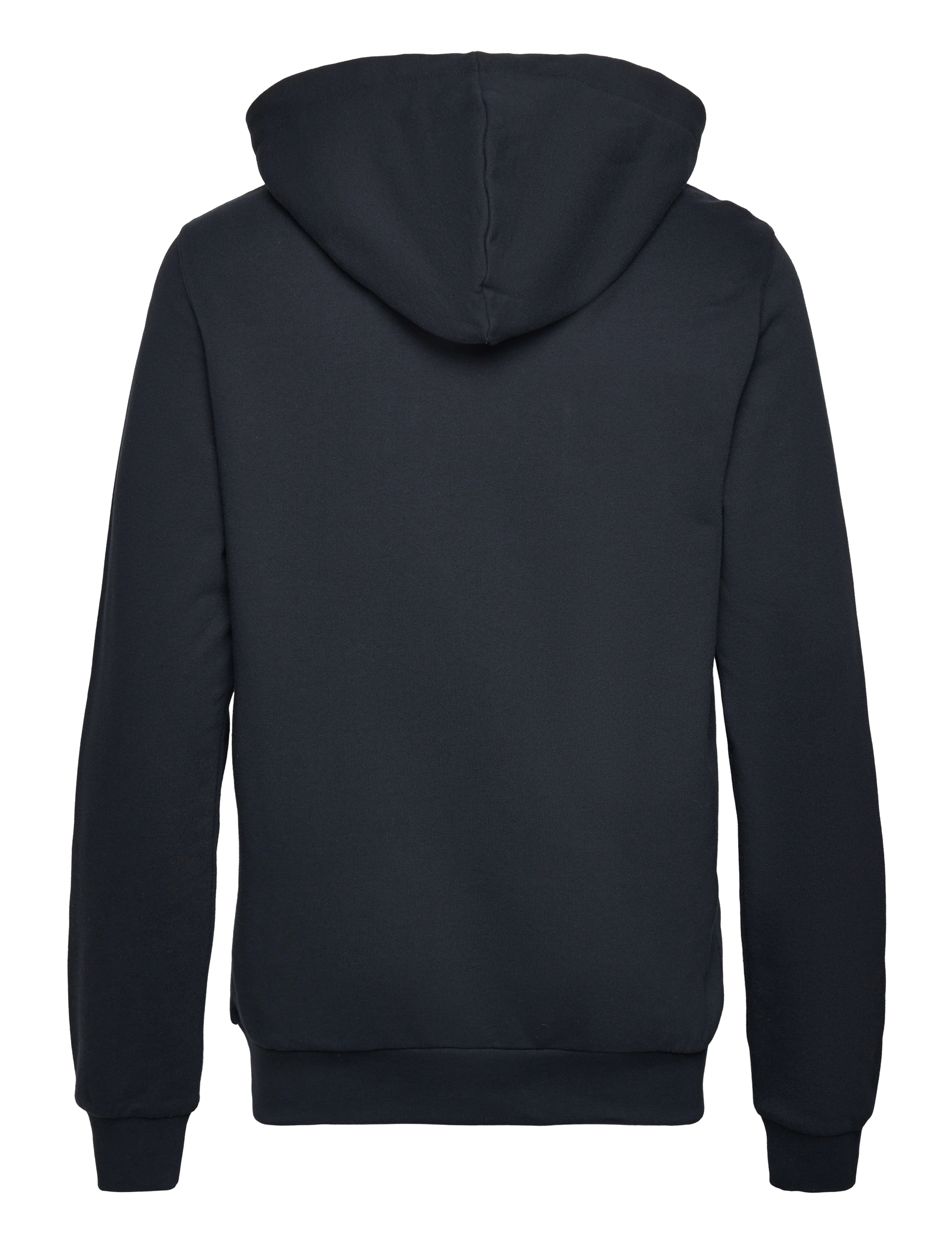 Knowledge Cotton Apparel - ARVID basic hood badge sweat - GOTS - hoodies - total eclipse - 2