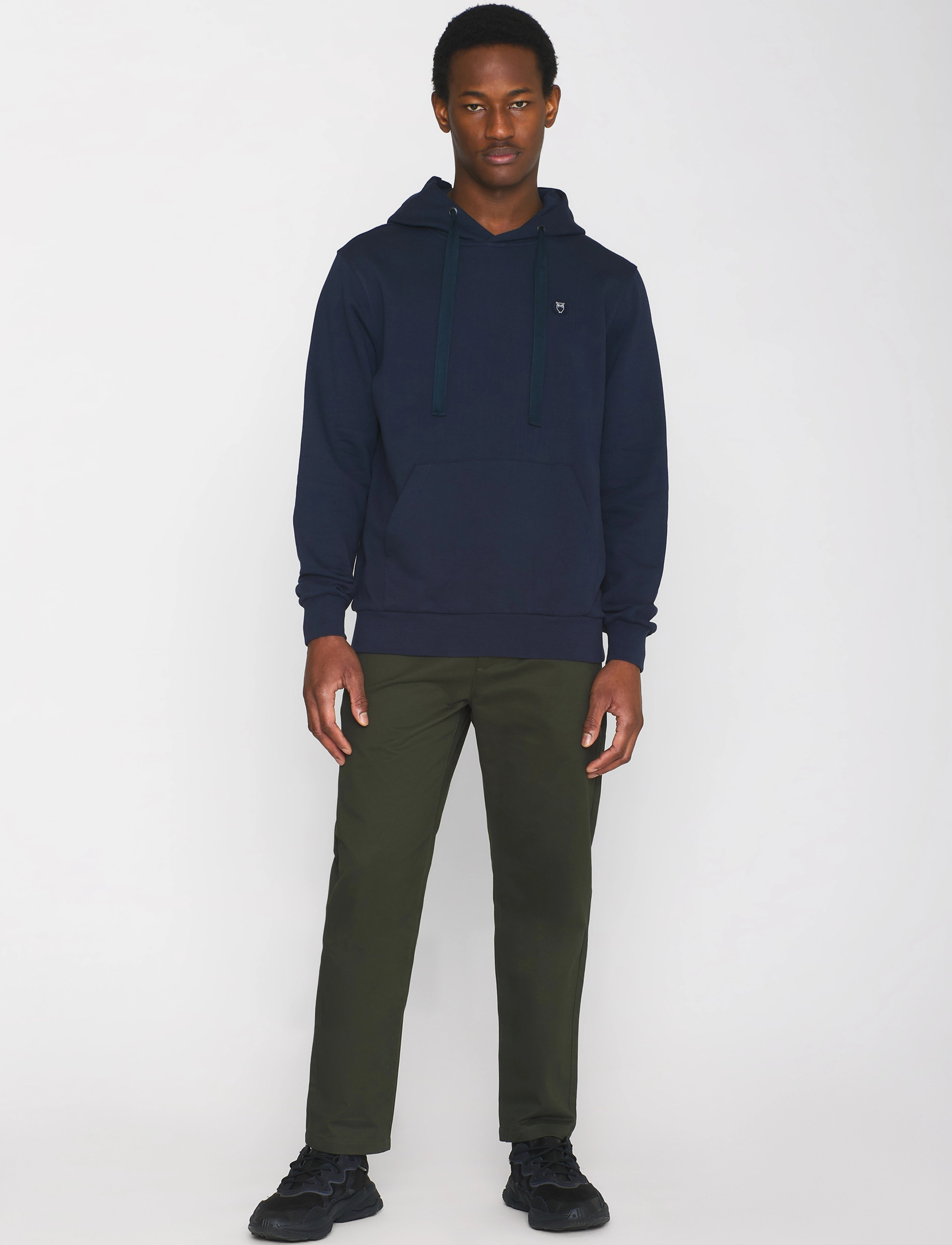 Arvid Basic Hood Badge Sweat Gots 3