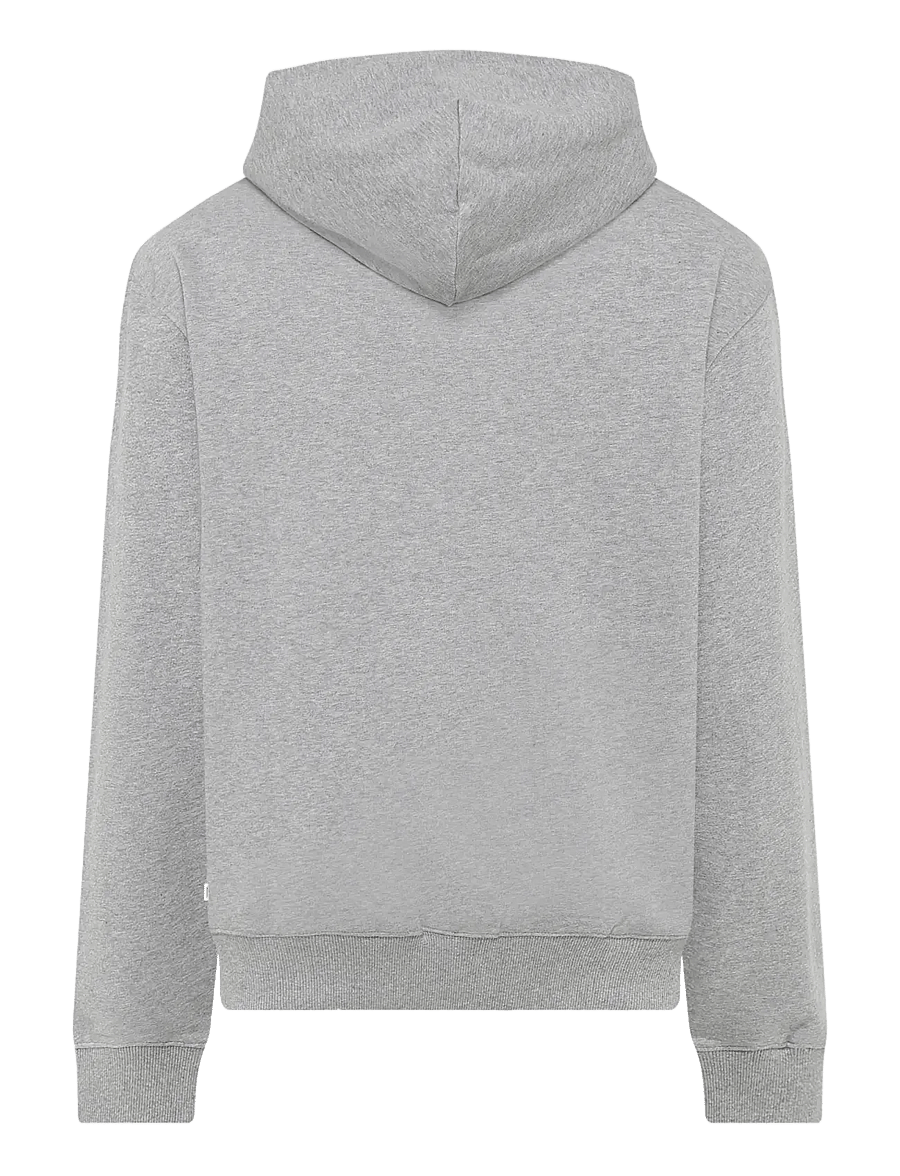 Knowledge Cotton Apparel - Relaxed hoodie - kapuzenpullover - grey melange - 1