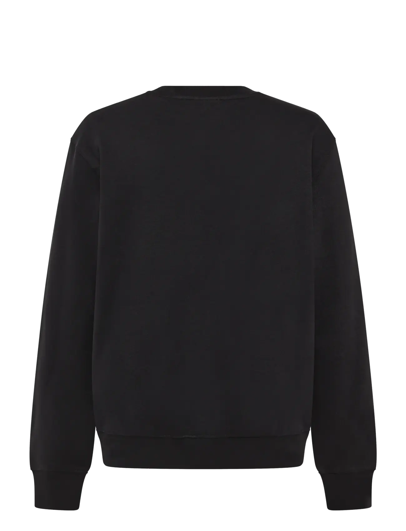 Knowledge Cotton Apparel - Relaxed crew neck - shop by occasion - black jet - 1