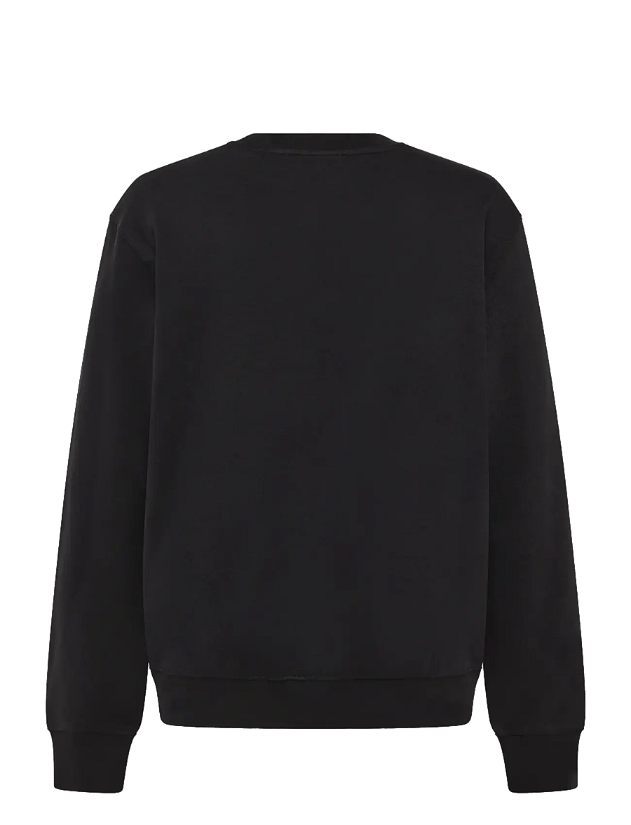 Knowledge Cotton Apparel - Relaxed crew neck - sweatshirts - black jet - 1