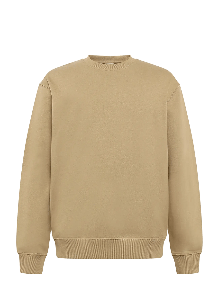 Knowledge Cotton Apparel - Relaxed crew neck - sweatshirts - kelp melange - 0