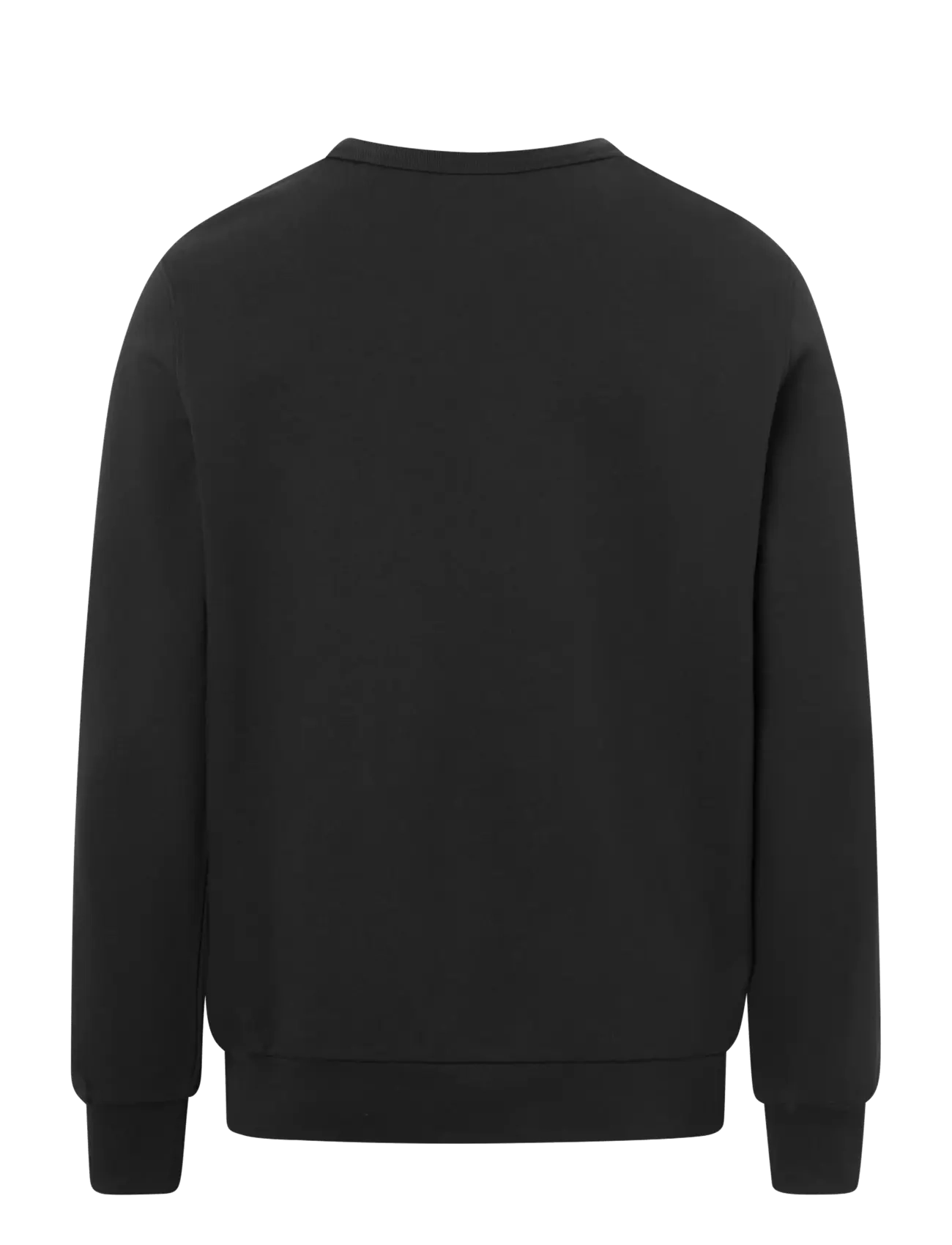 Knowledge Cotton Apparel - Basic badge sweat - GOTS/Vegan - sweatshirts - black jet - 2