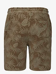 Knowledge Cotton Apparel - Casual printed terry short - GOTS/V - mehed - aop - 1