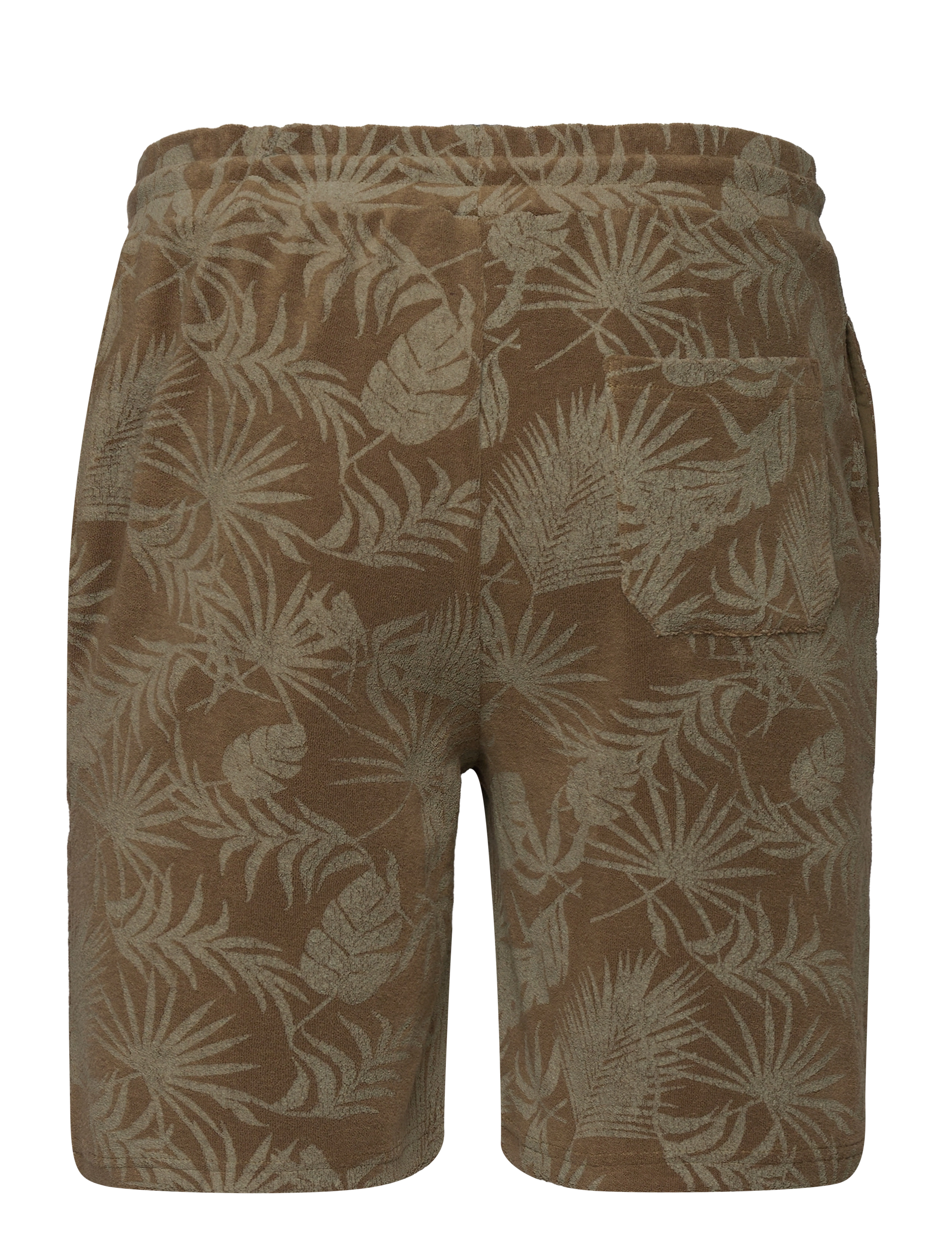 Knowledge Cotton Apparel - Casual printed terry short - GOTS/V - aop - 1