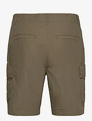 Knowledge Cotton Apparel - FIG loose cargo poplin shorts - GOT - cargo stila šorti - burned olive - 1