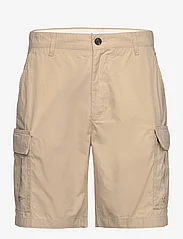 Knowledge Cotton Apparel - FIG loose cargo poplin shorts - GOT - cargo shorts - light feather gray - 0