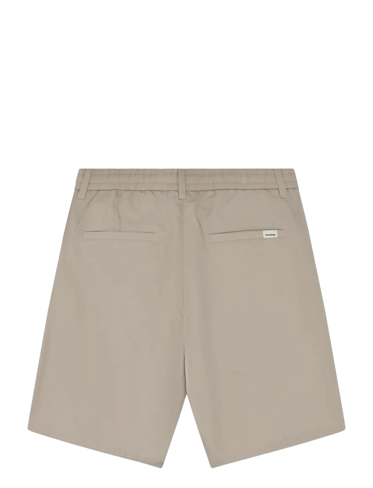 Knowledge Cotton Apparel - Fig comfort poplin shorts - casual shorts - light feather gray - 2