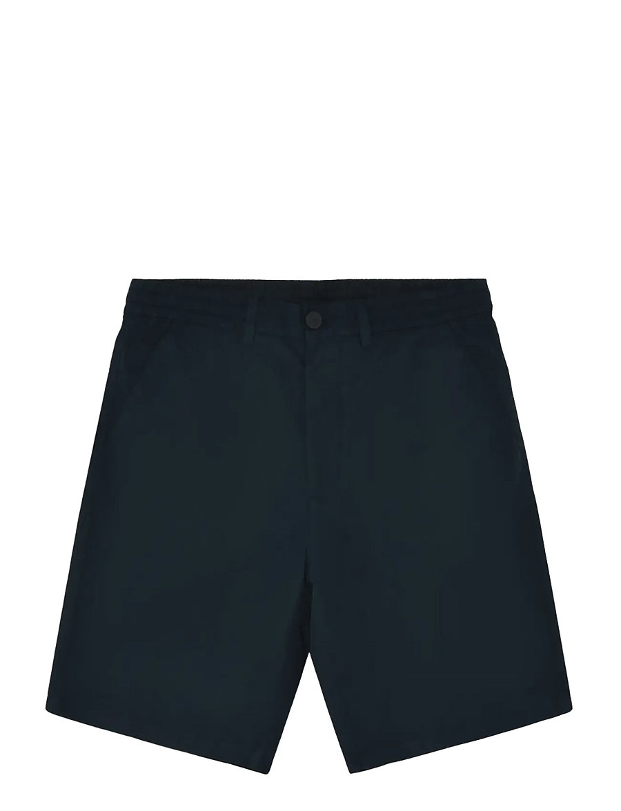 Knowledge Cotton Apparel - Fig comfort poplin shorts - freizeitshorts - total eclipse - 1