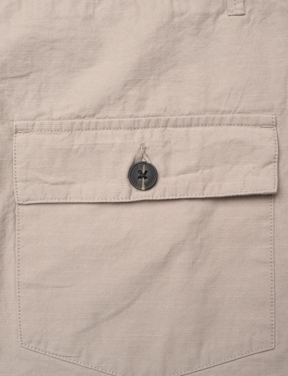 Knowledge Cotton Apparel - FLINT wide slub yarn shorts - GOTS/ - lühikesed vabaajapüksid - light feather gray - 4