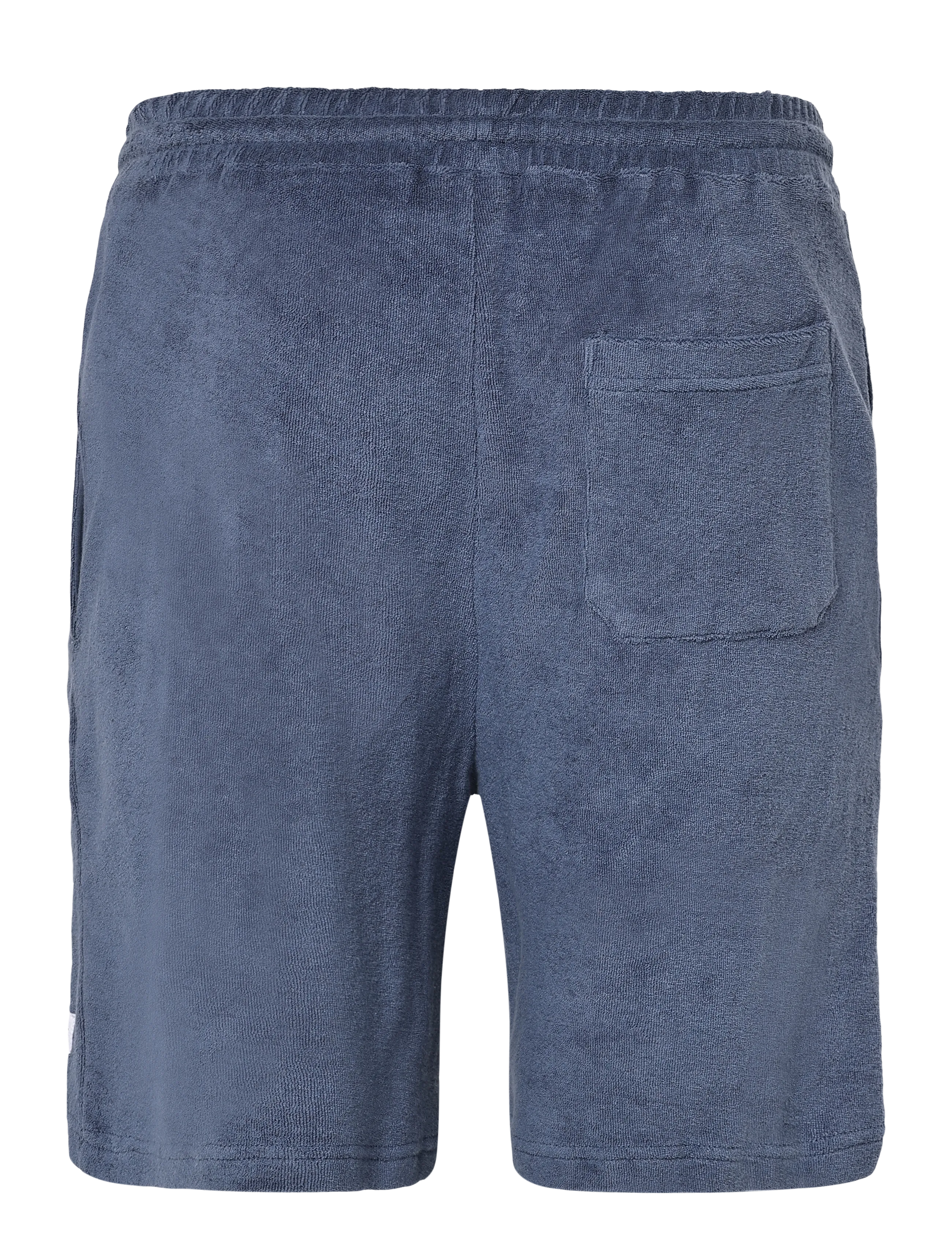 Knowledge Cotton Apparel - FIG loose fit terry shorts - GOTS/V - sweatshorts - moonlight blue - 1