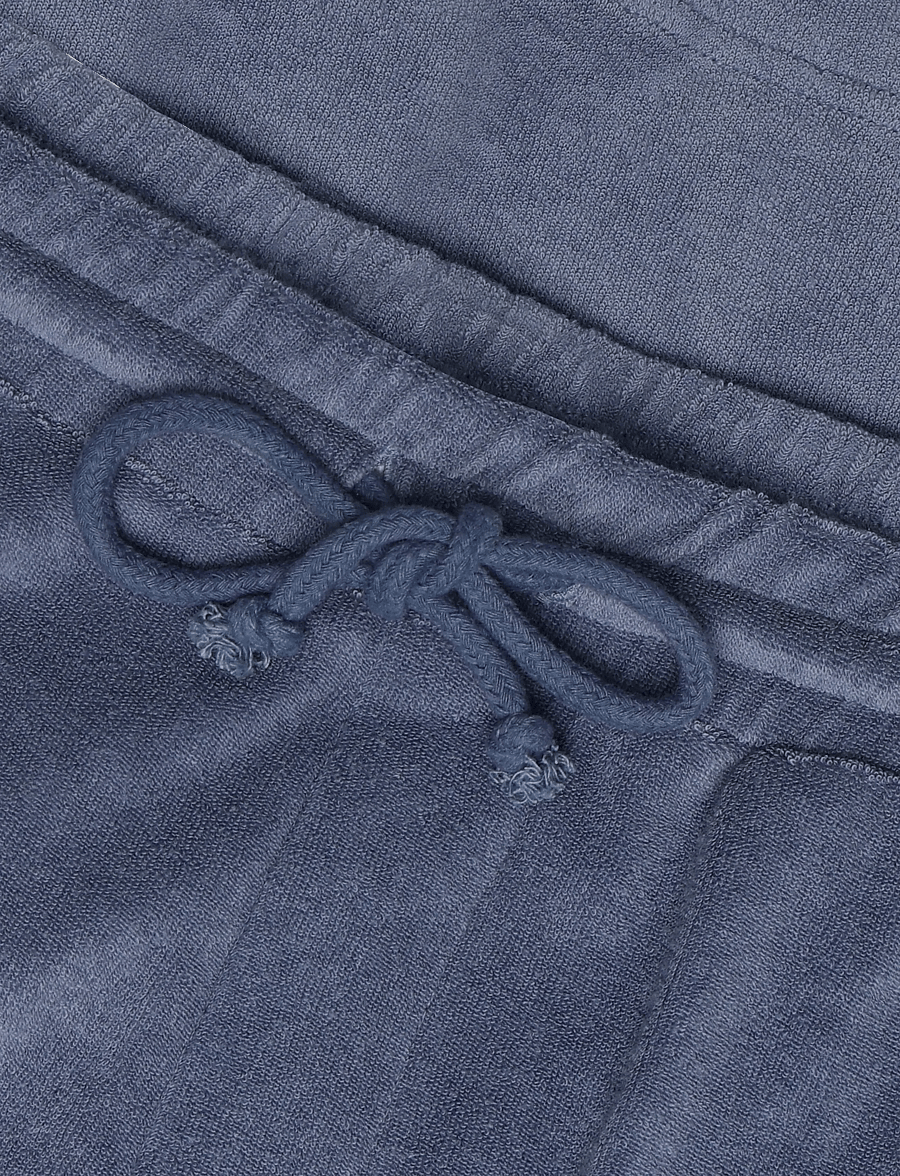 Knowledge Cotton Apparel - FIG loose fit terry shorts - GOTS/V - sweatshorts - moonlight blue - 2