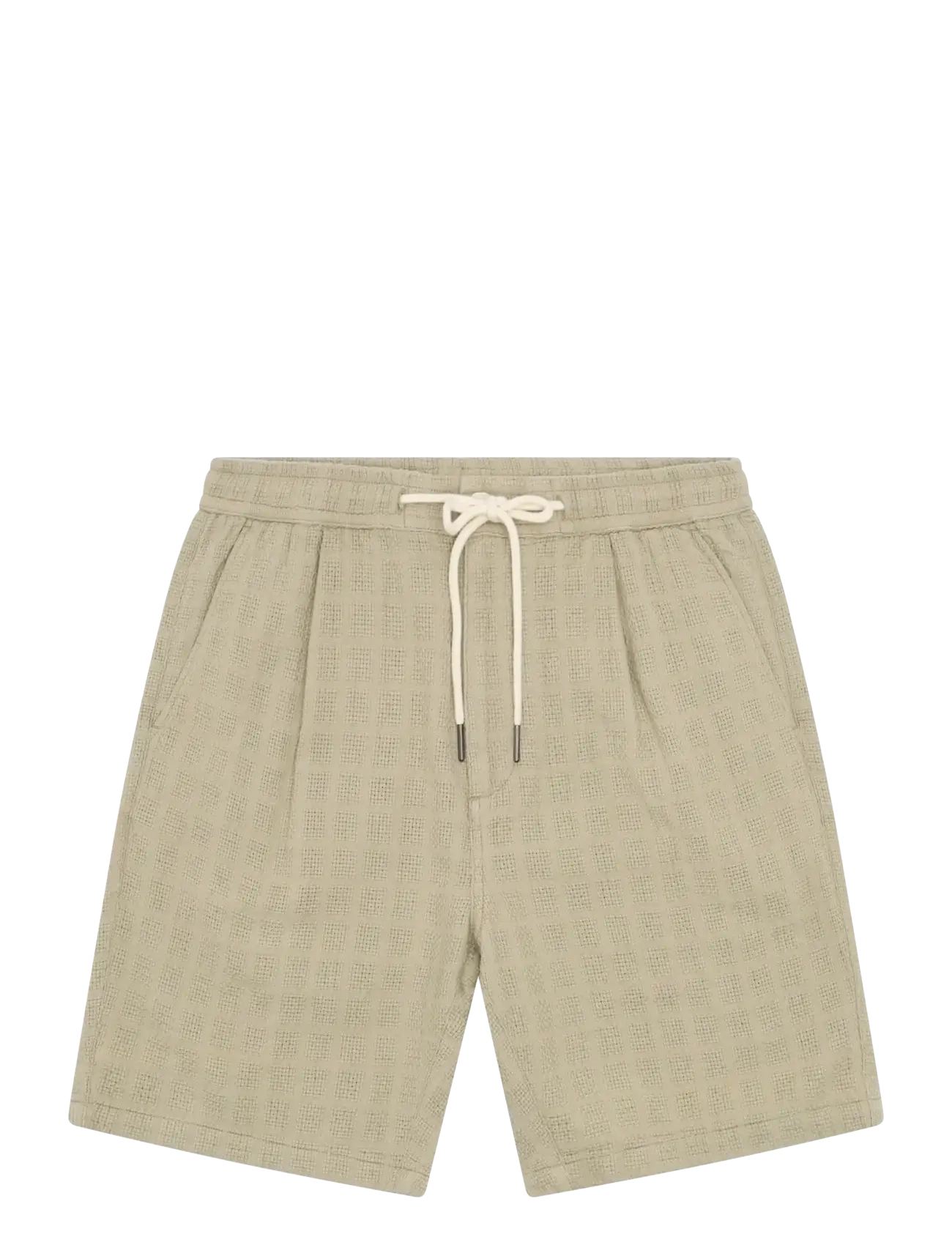 Knowledge Cotton Apparel - Fig loose structure shorts - casual shorts - twill - 1